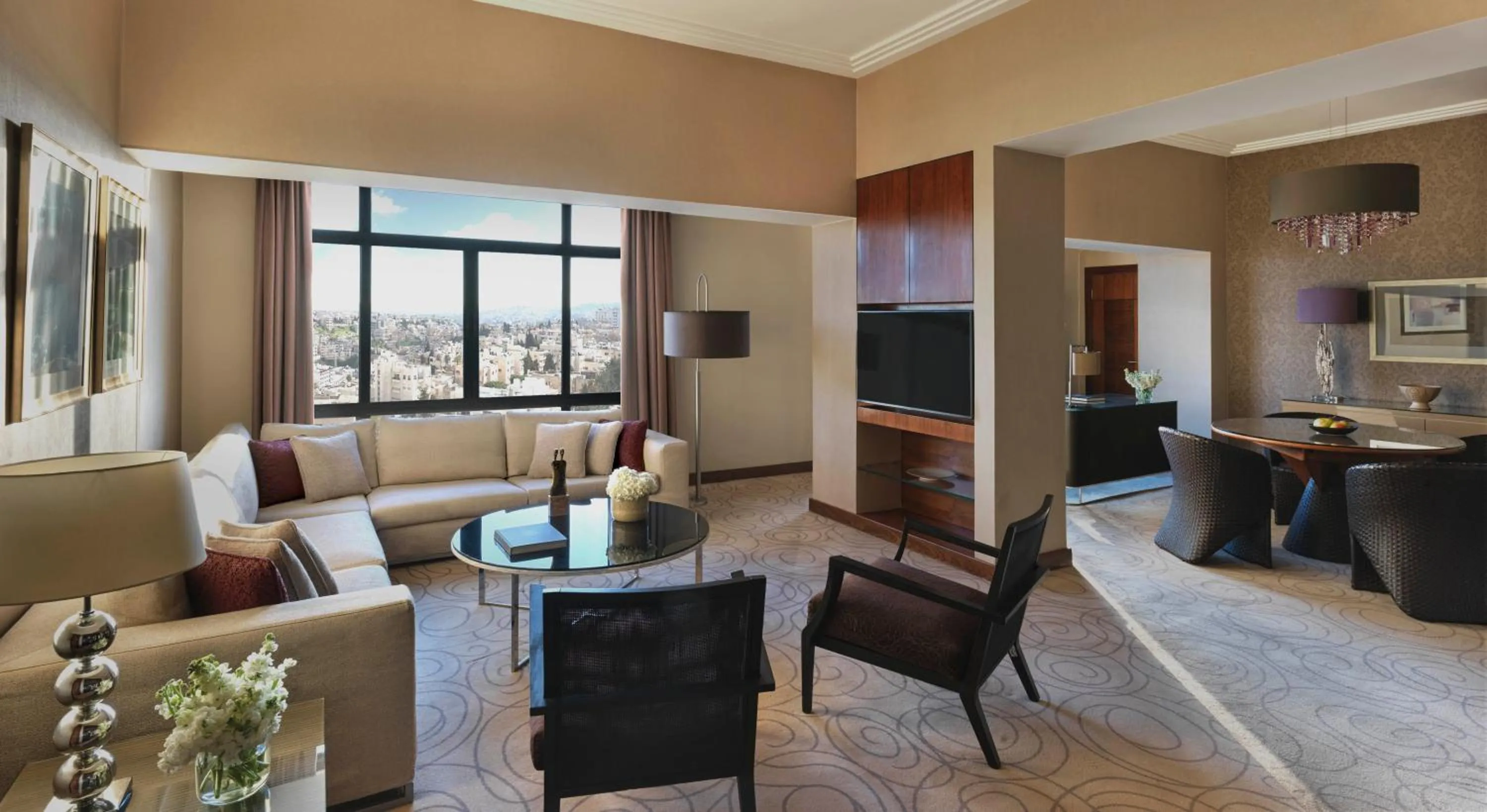 Living room in InterContinental Amman Jordan by IHG
