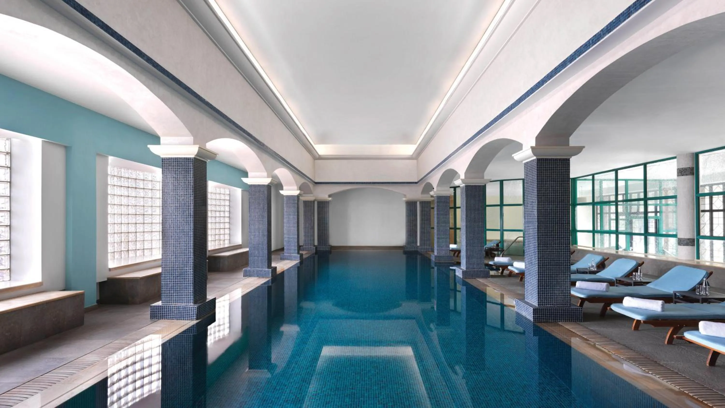 Swimming pool in InterContinental Amman Jordan by IHG