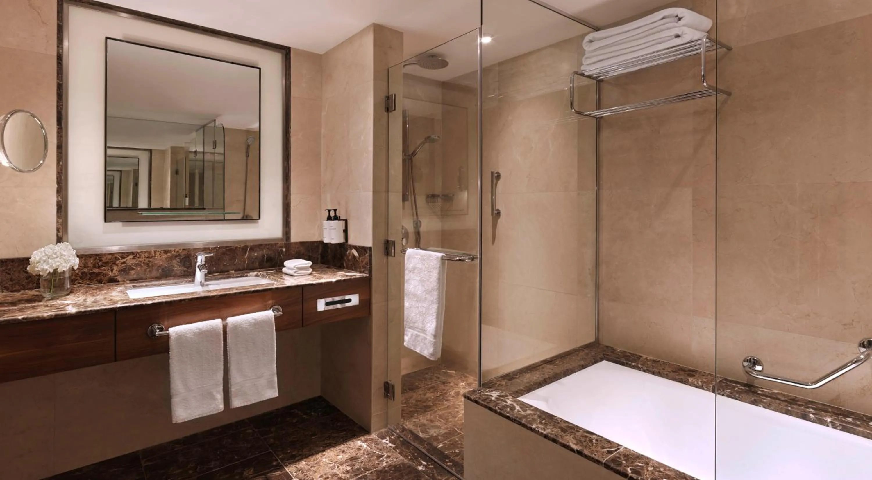 Bathroom in InterContinental Amman Jordan by IHG