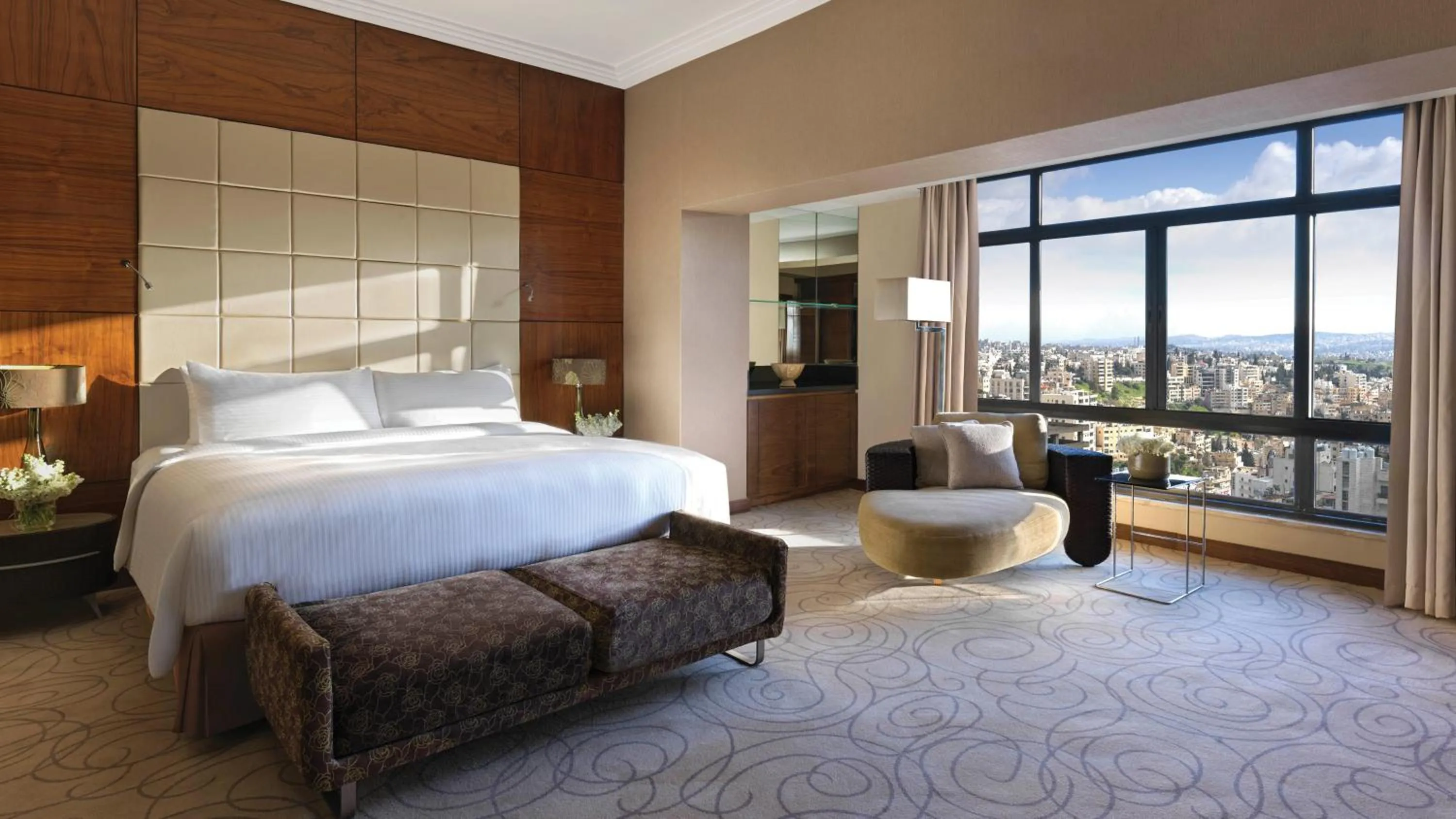 Bedroom, Bed in InterContinental Amman Jordan by IHG