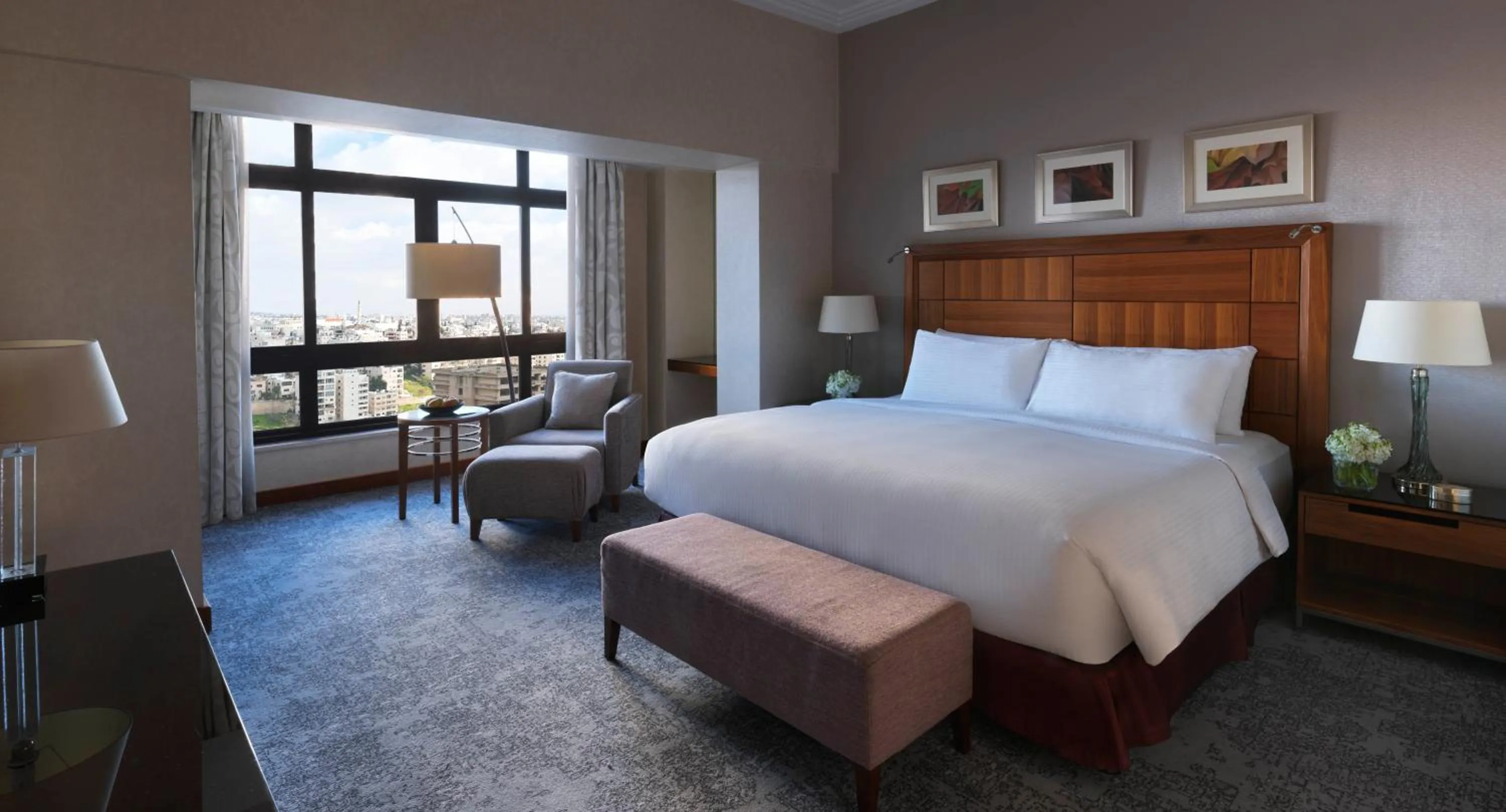 Bedroom, Bed in InterContinental Amman Jordan by IHG