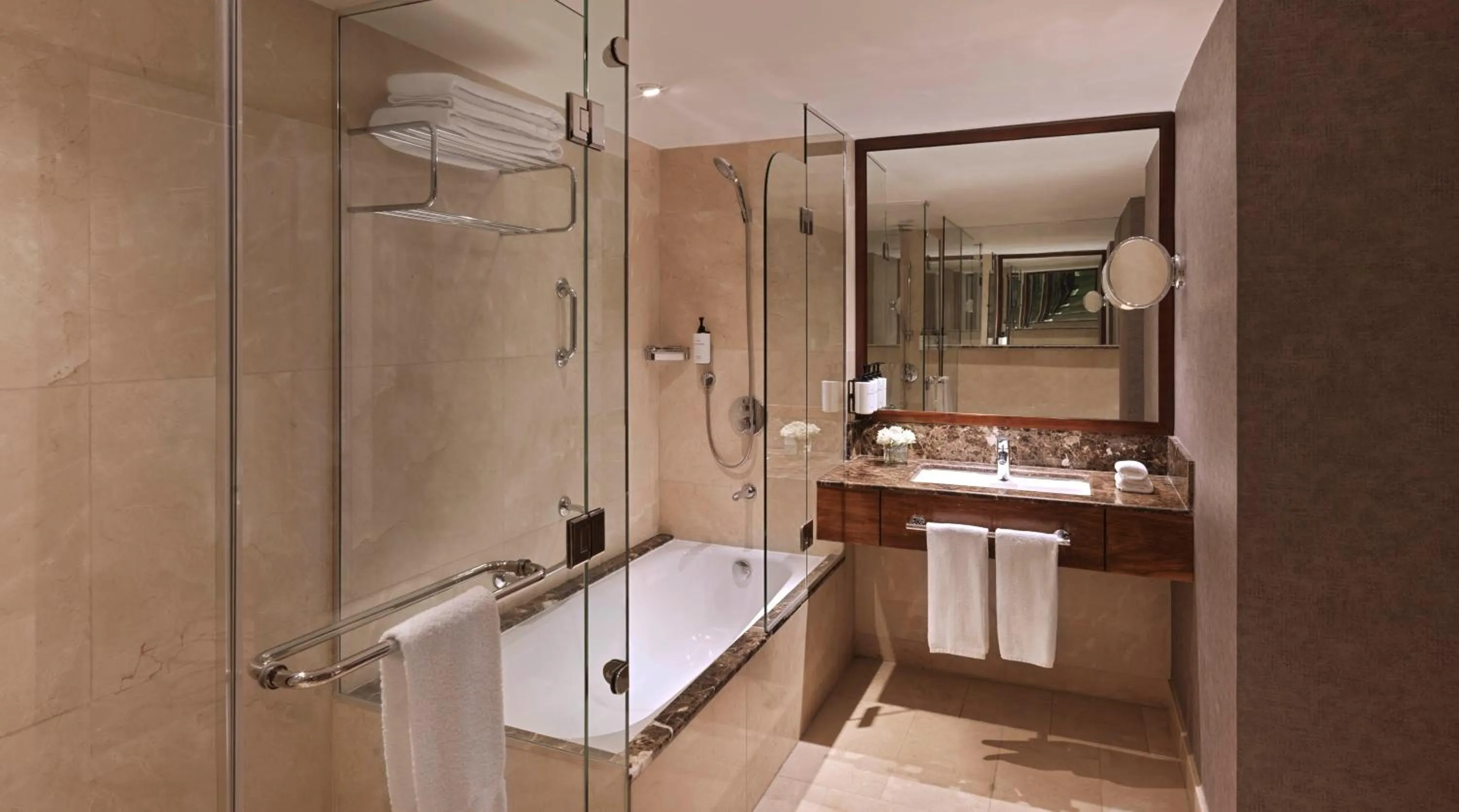 Shower in InterContinental Amman Jordan by IHG