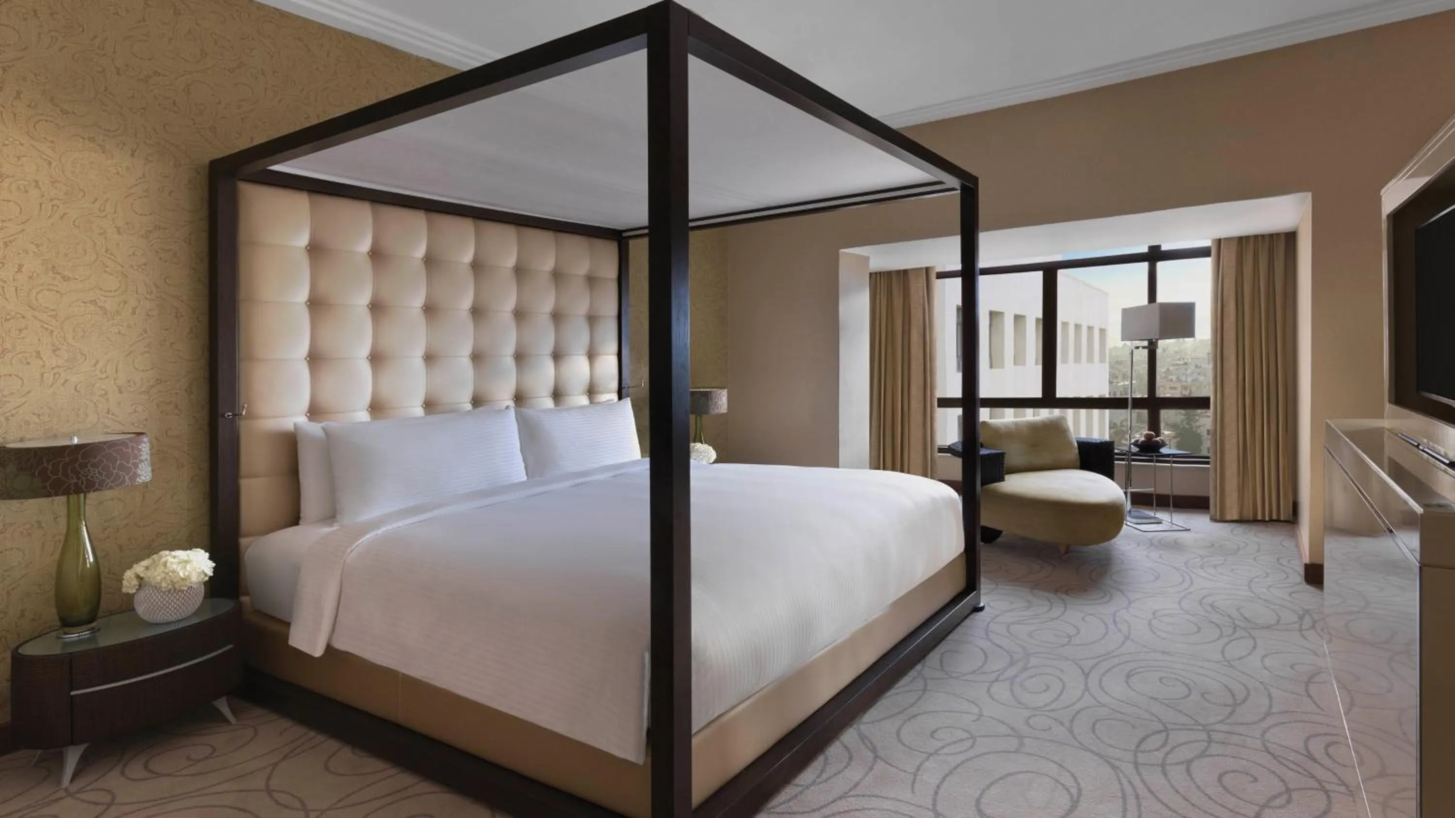 Bedroom, Bed in InterContinental Amman Jordan by IHG