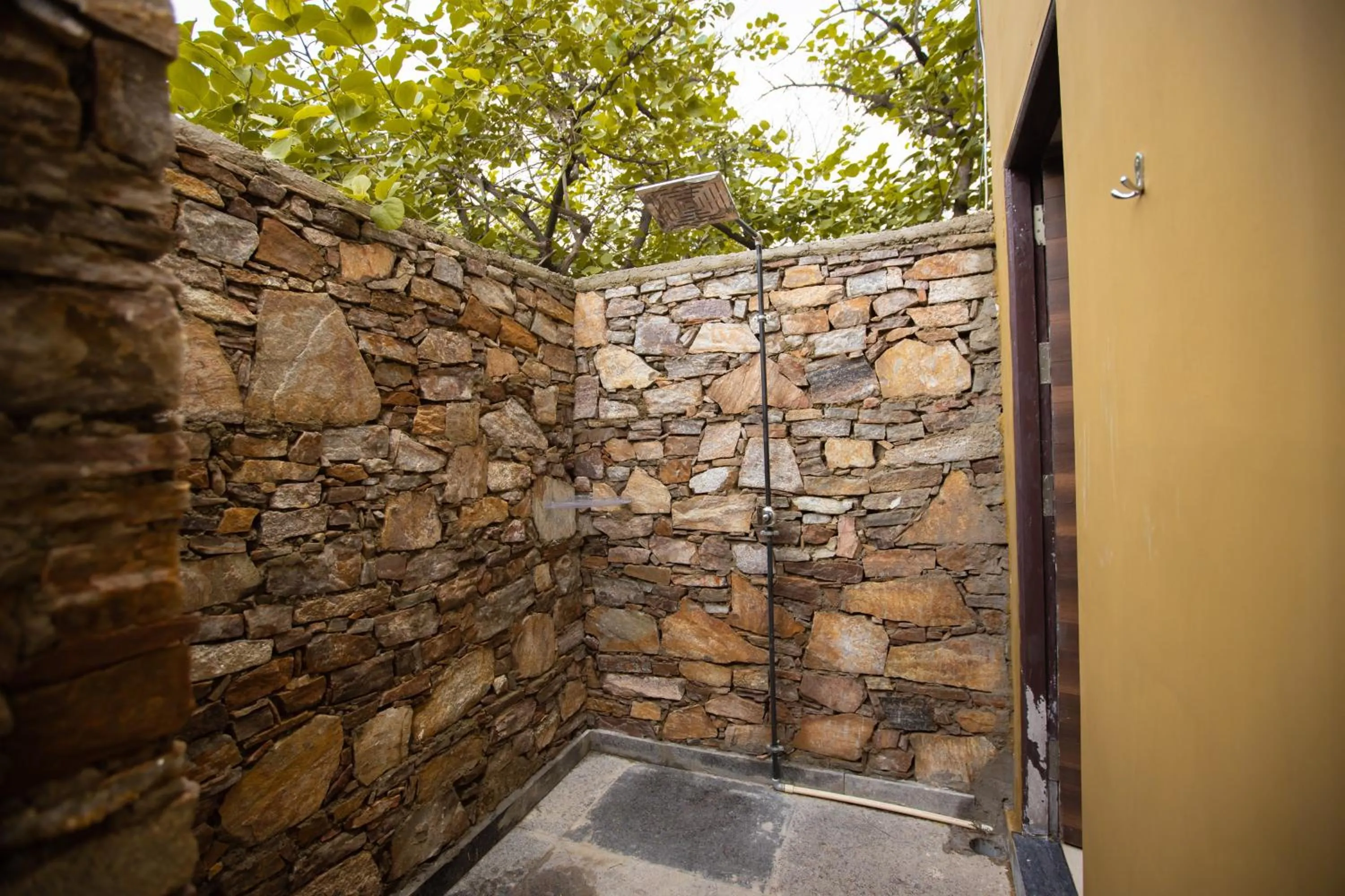 Shower in Nature Village Resort