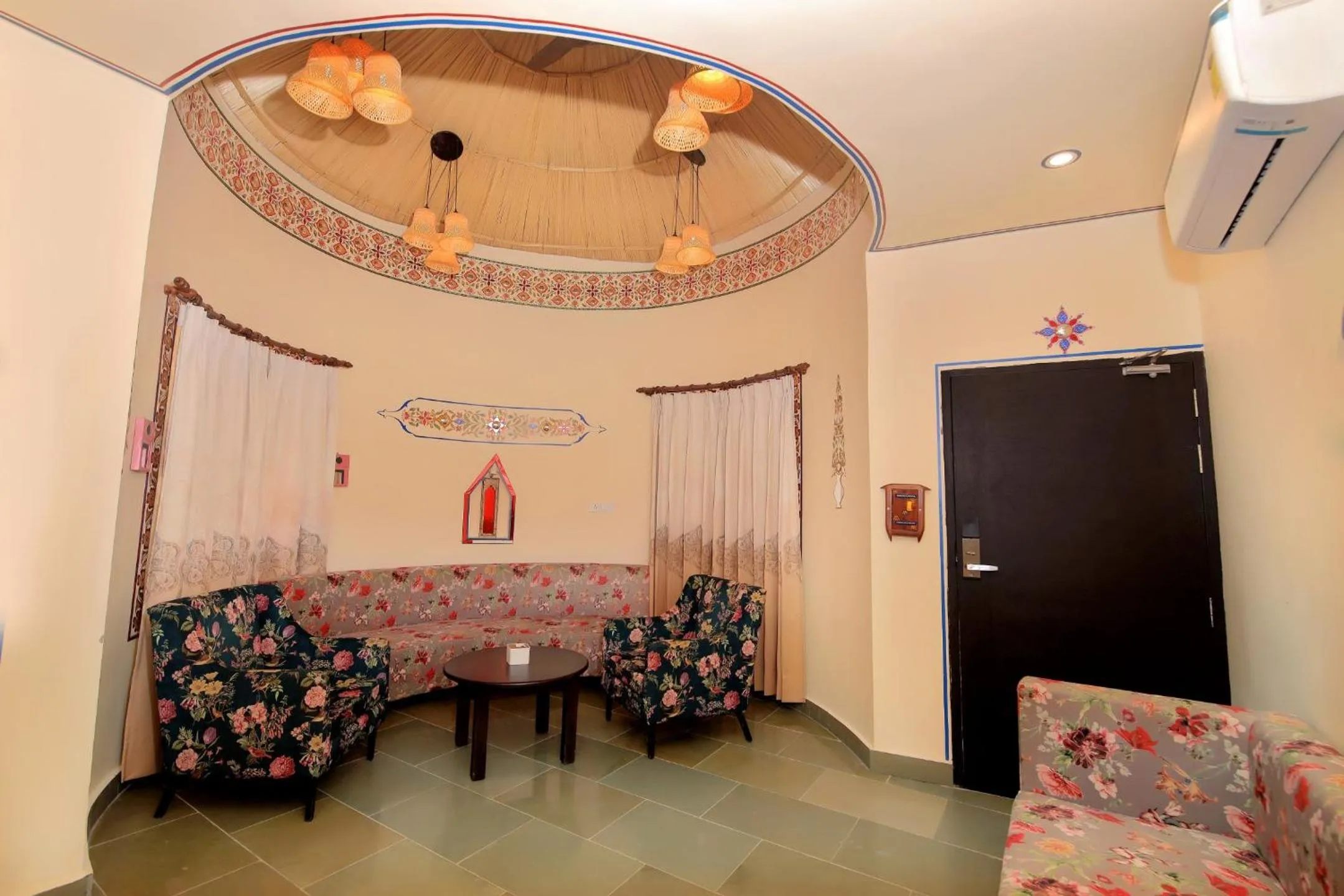 Living room, Bed in Nature Village Resort