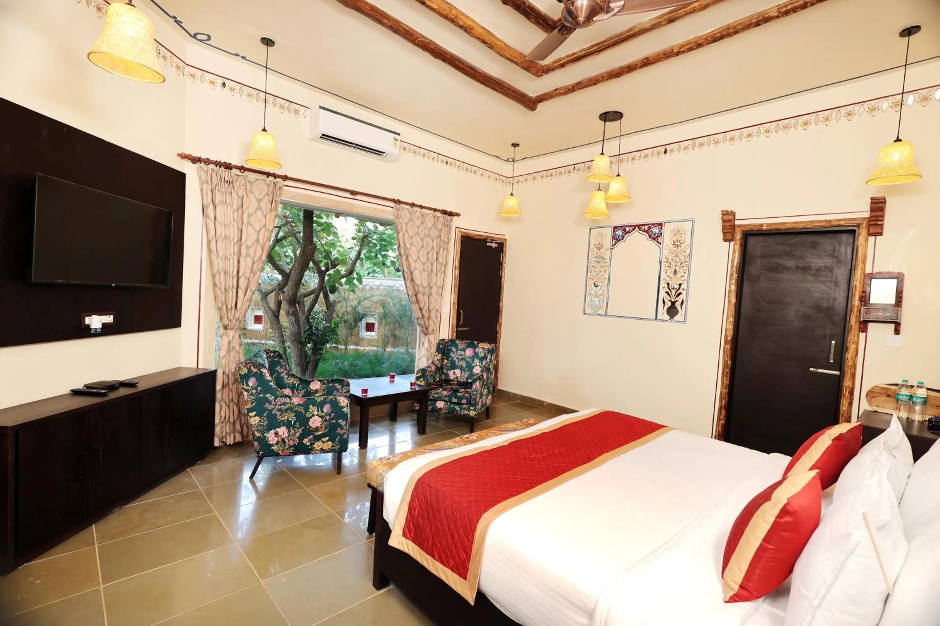 Bed in Nature Village Resort