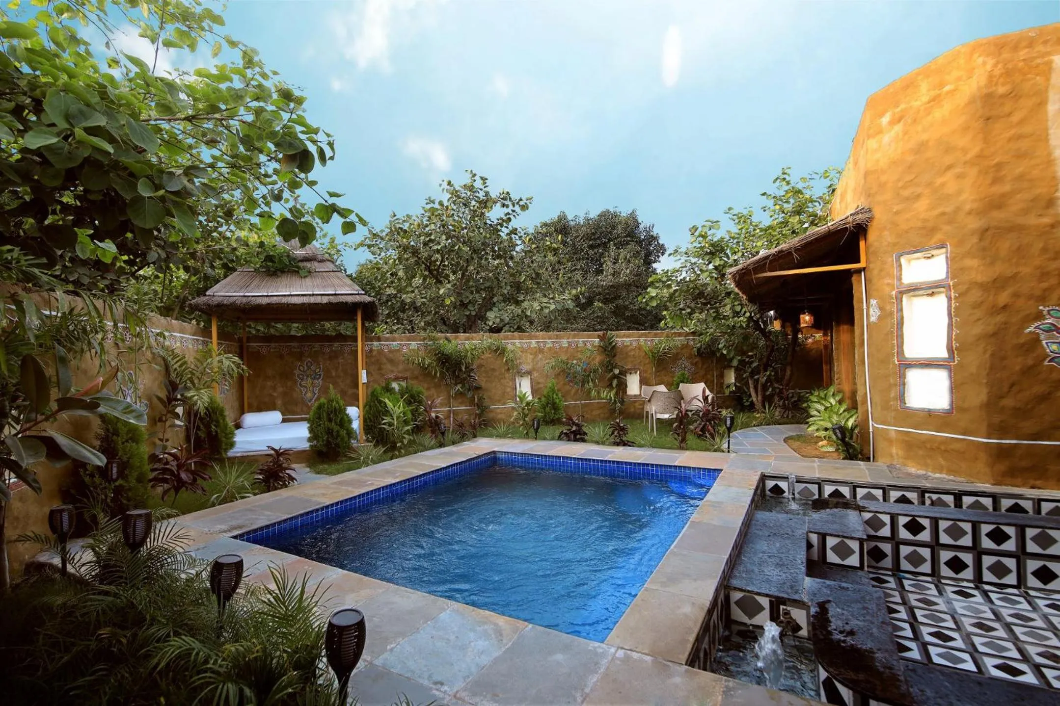 Swimming pool in Nature Village Resort