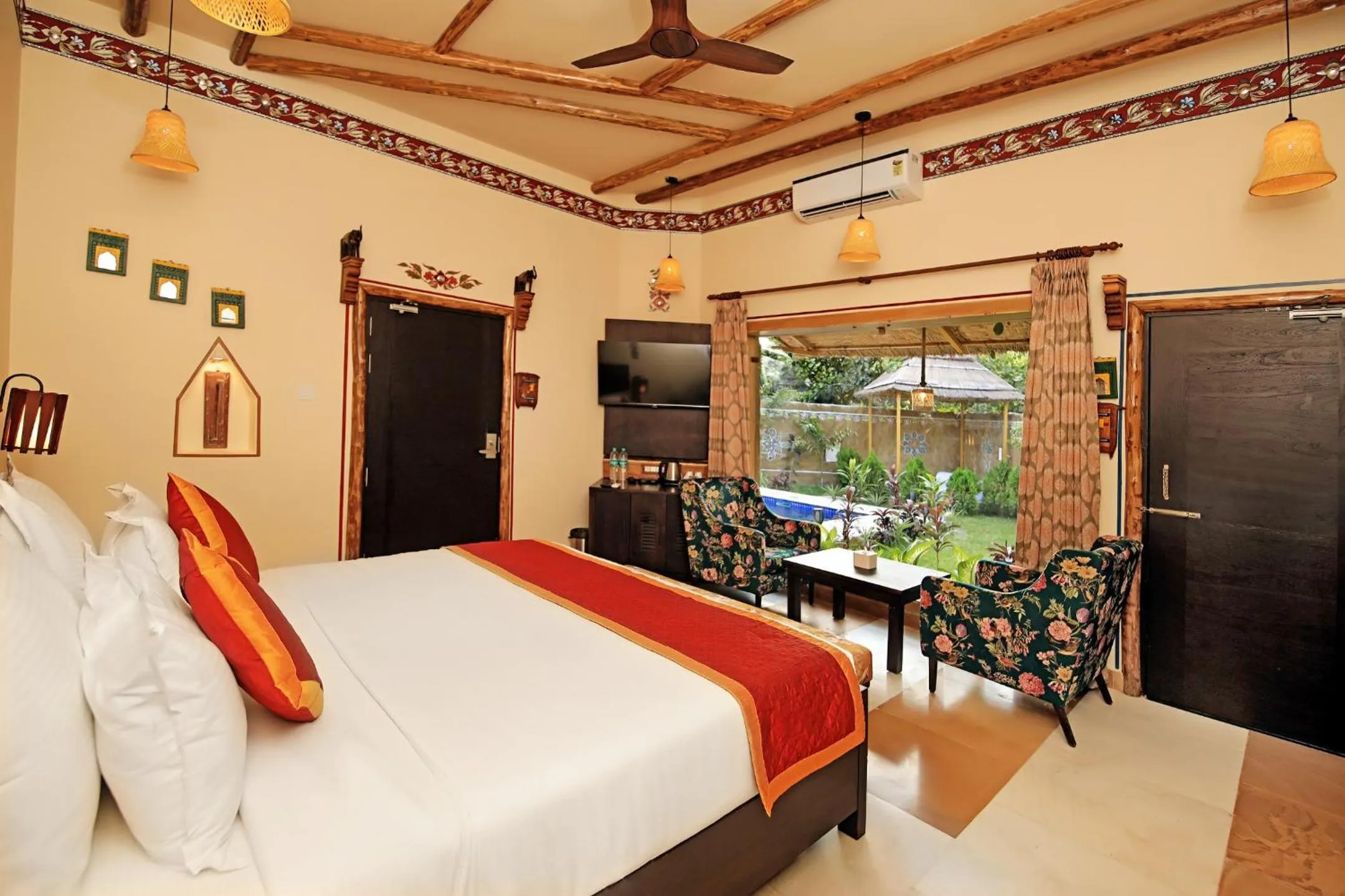 Photo of the whole room, Bed in Nature Village Resort