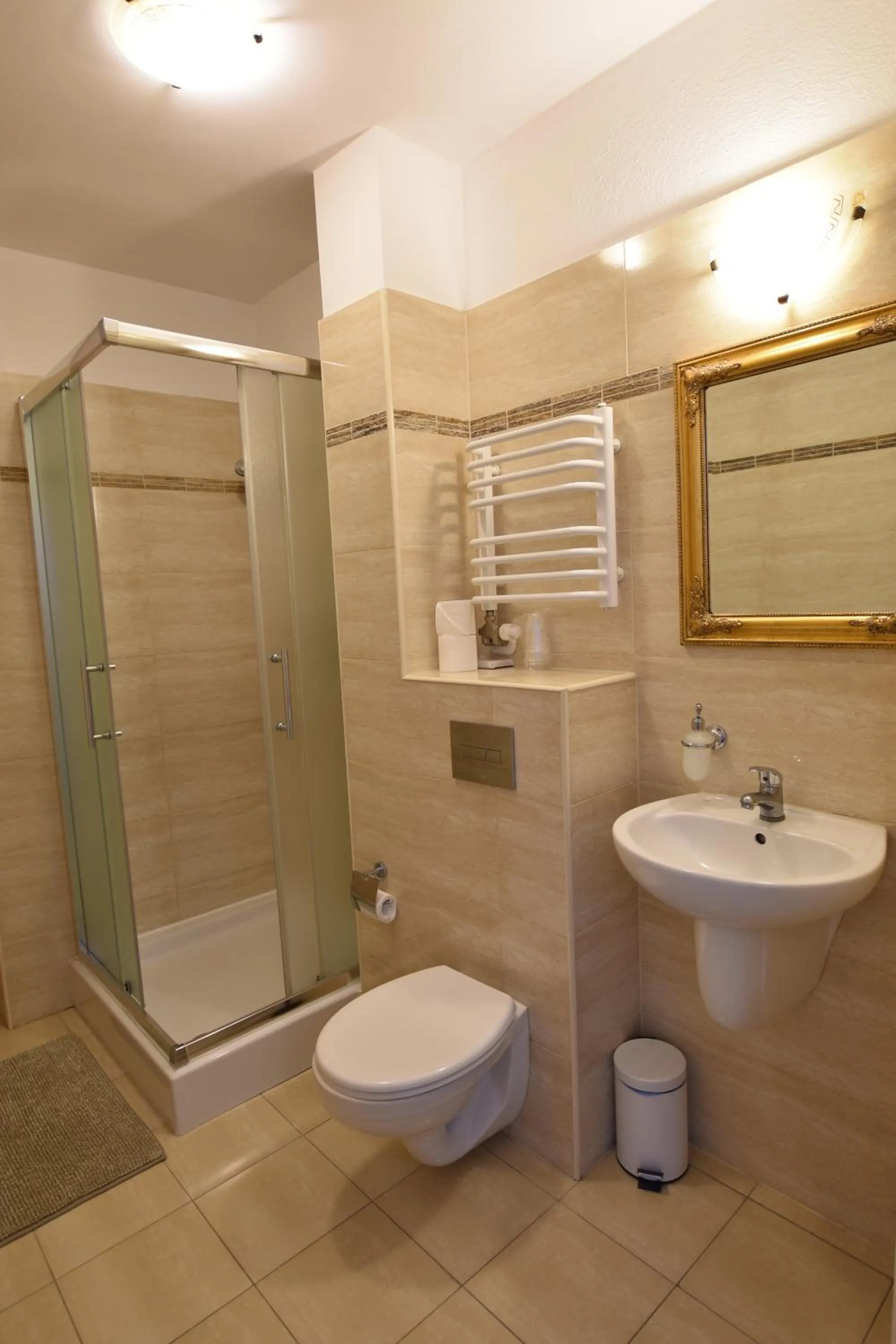 Shower in Dworek Złoty Róg Hotel i Restauracja