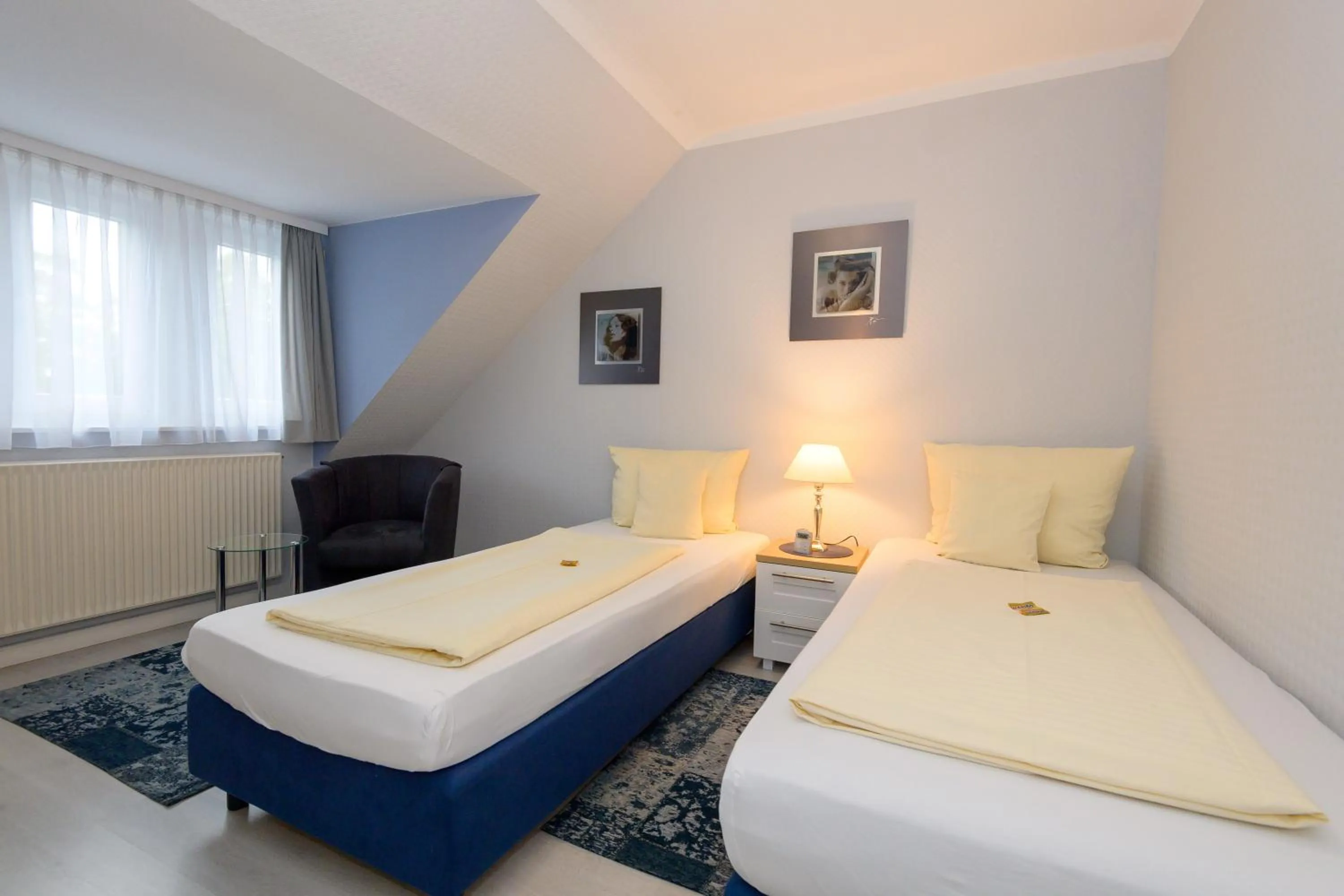 Bed in Bremer Apartmenthotel Superior