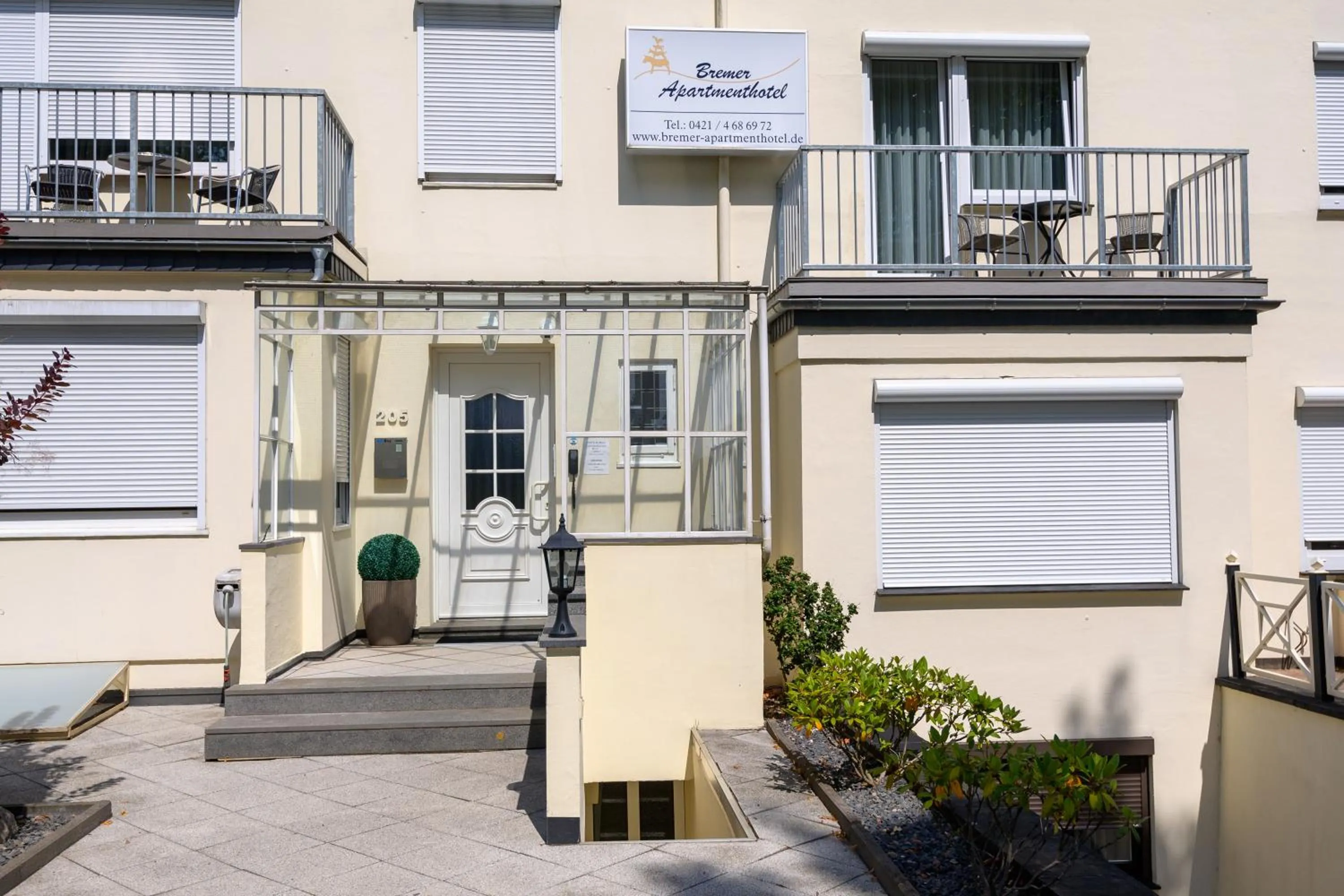 Property building in Bremer Apartmenthotel Superior