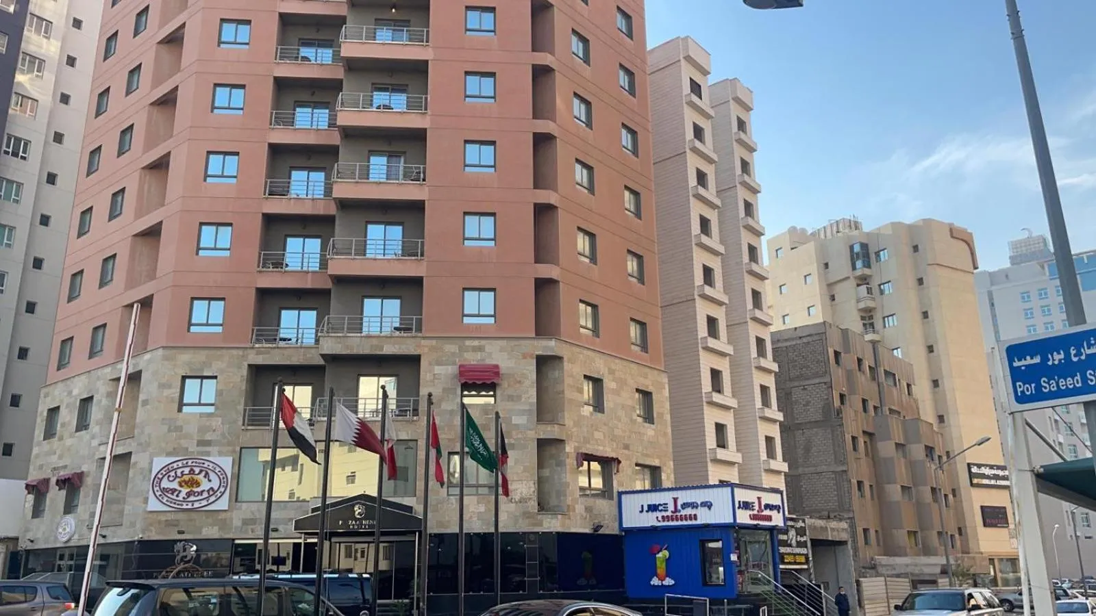 Property building in Plaza Athenee Hotel