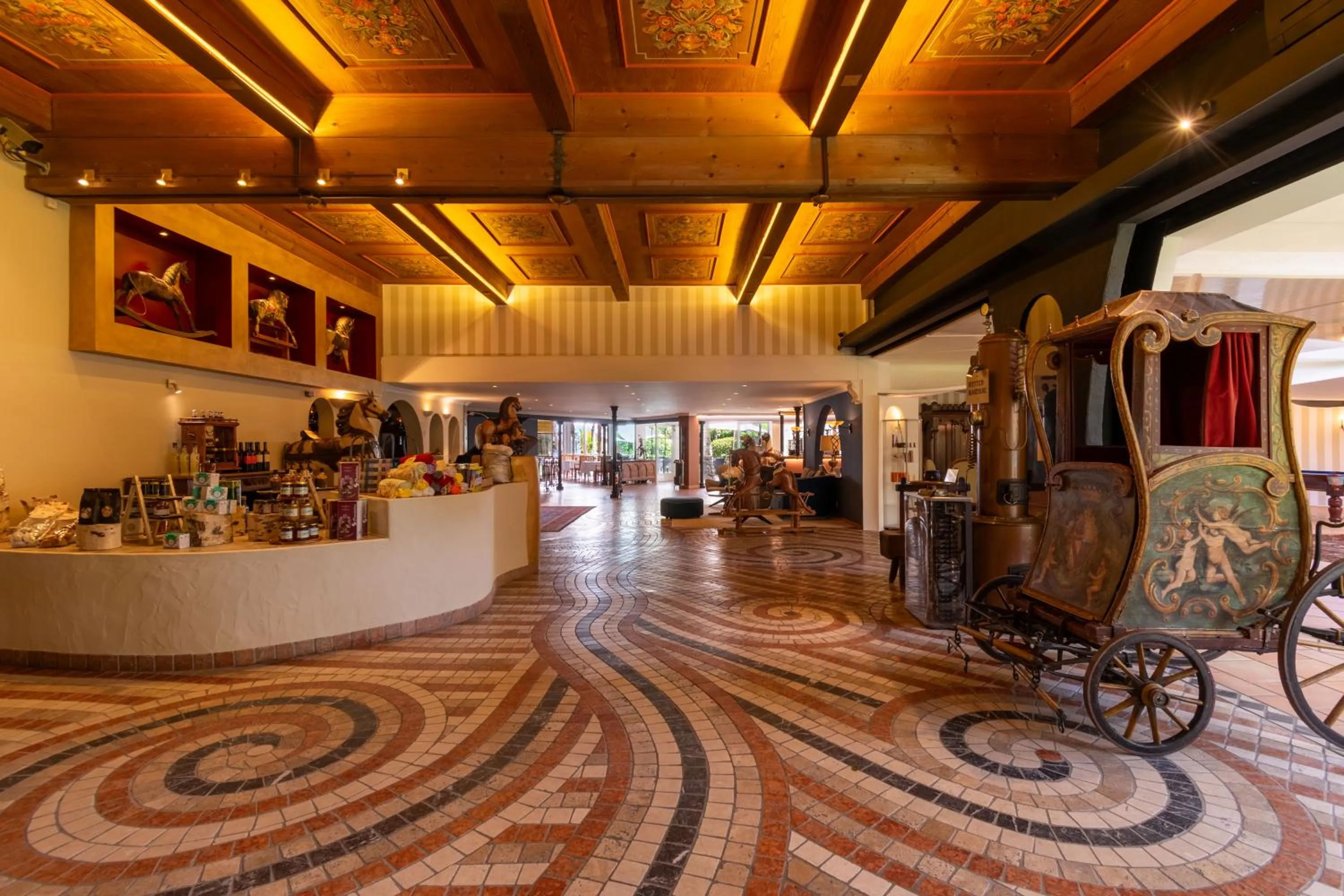 Lobby or reception in Albergo Losone