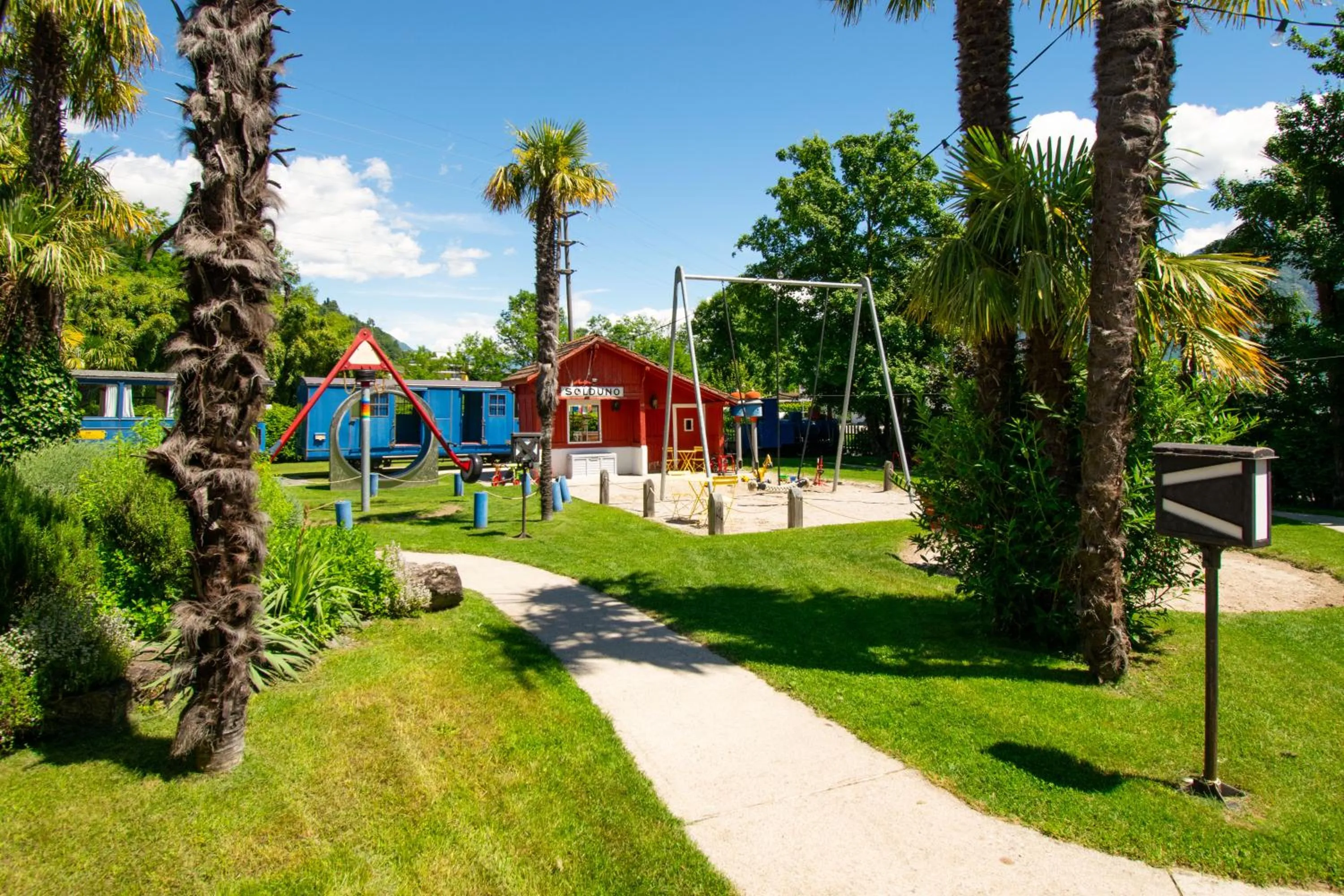 Children play ground in Albergo Losone