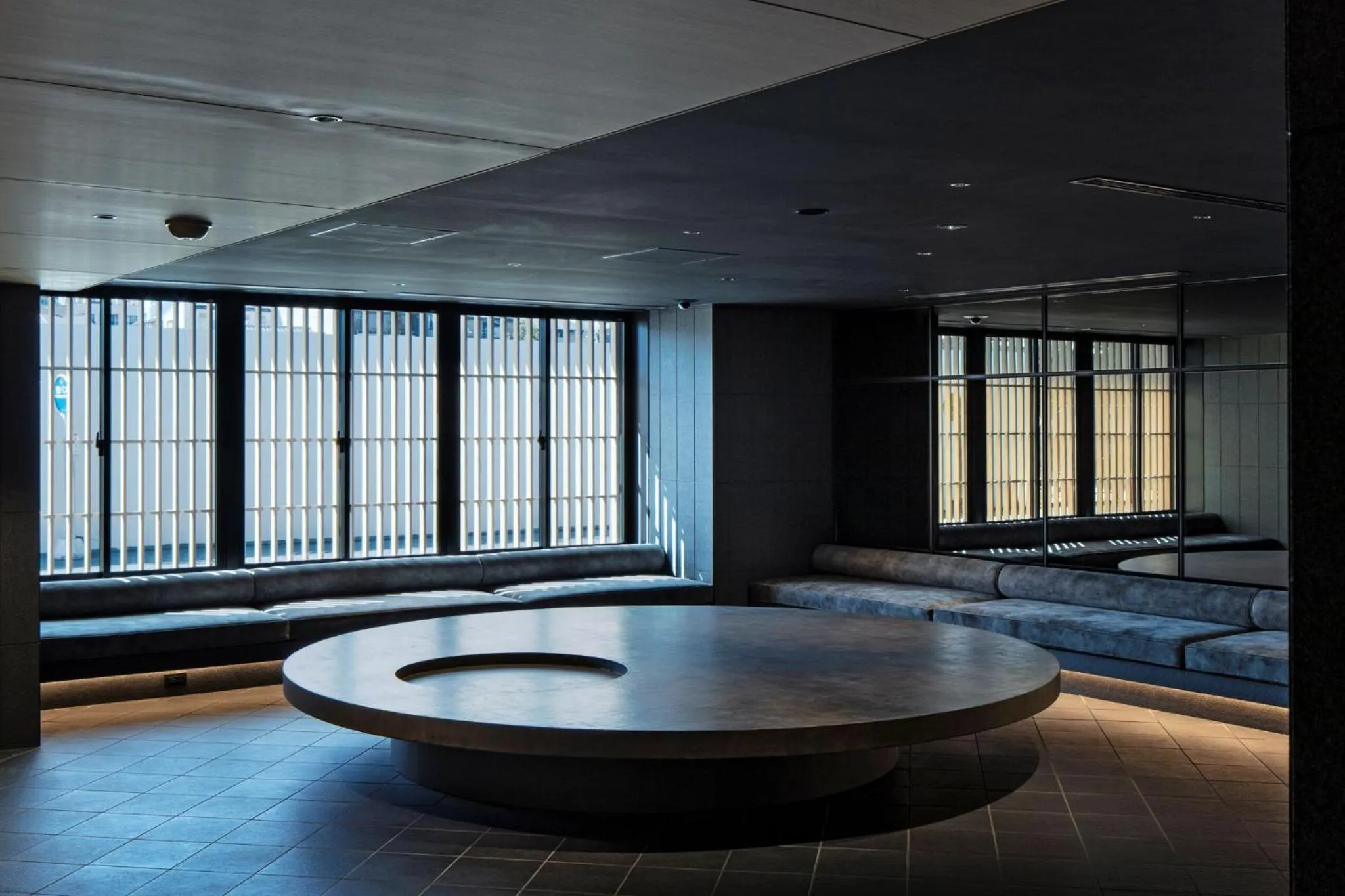Lobby or reception in hotel tou nishinotoin kyoto