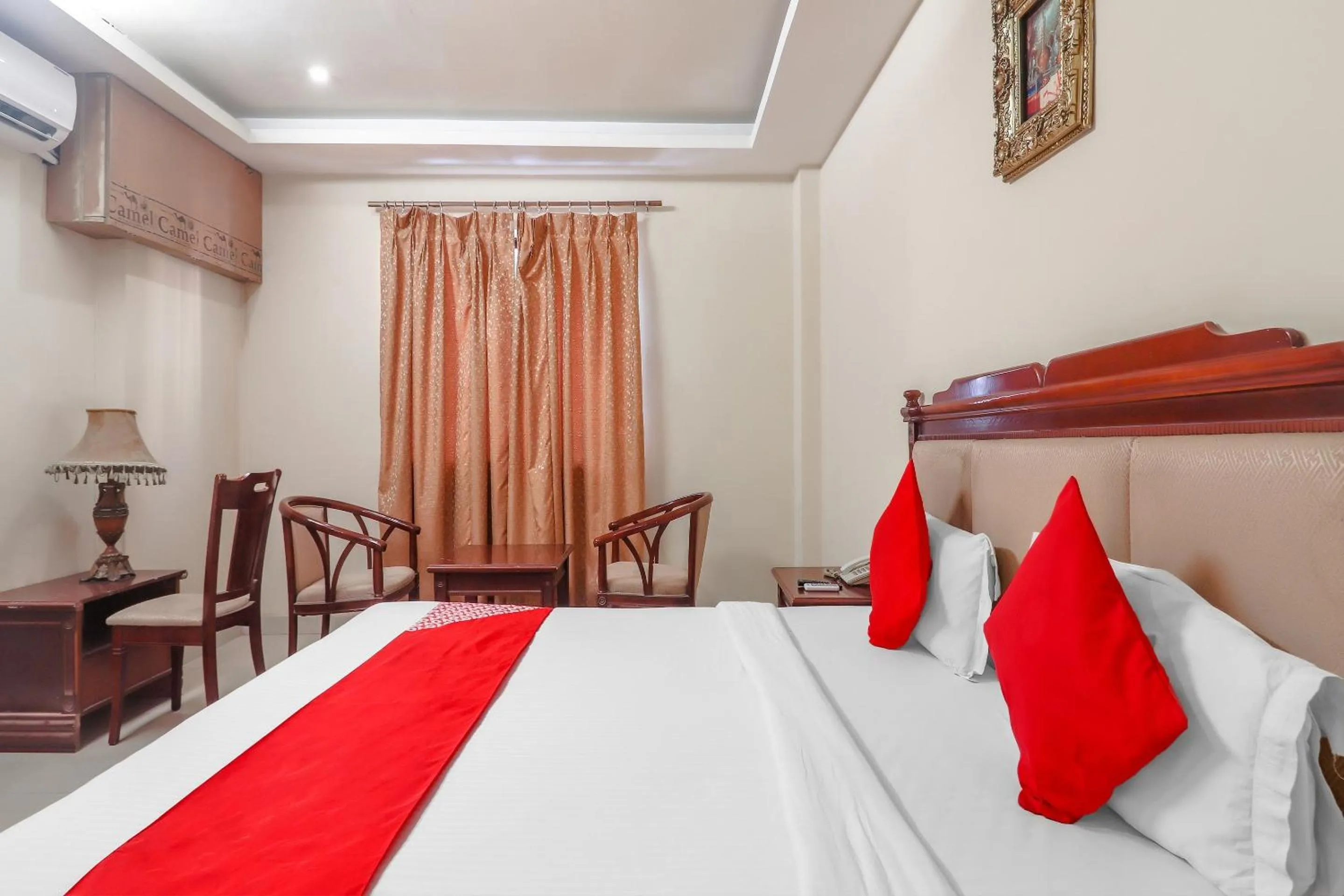 Bedroom, Bed in Hotel O Grandeur By orbit Hotels Near Chennai shopping mall