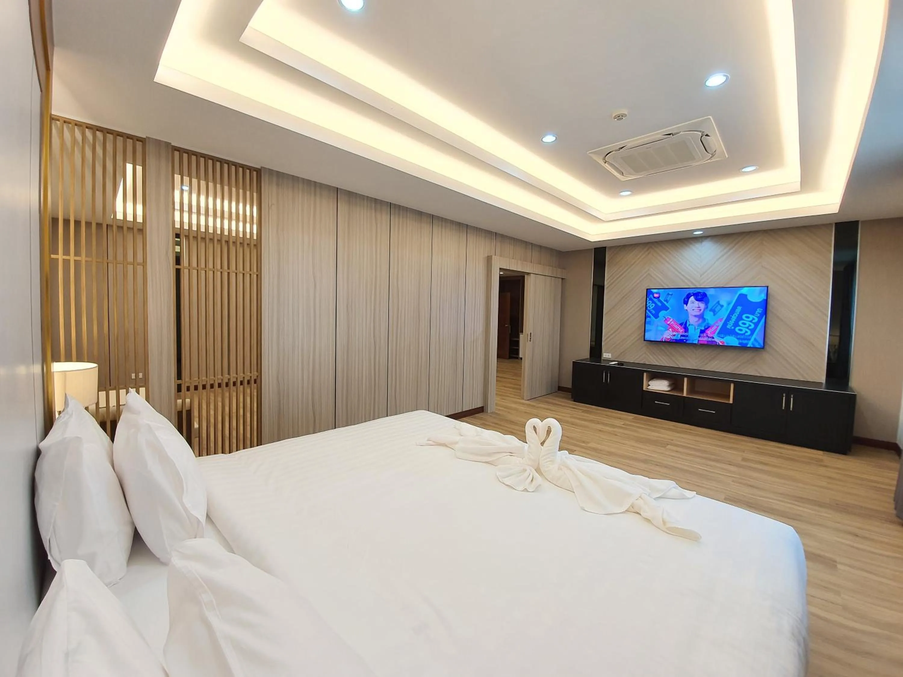 Bed in Soidao Good View Resort