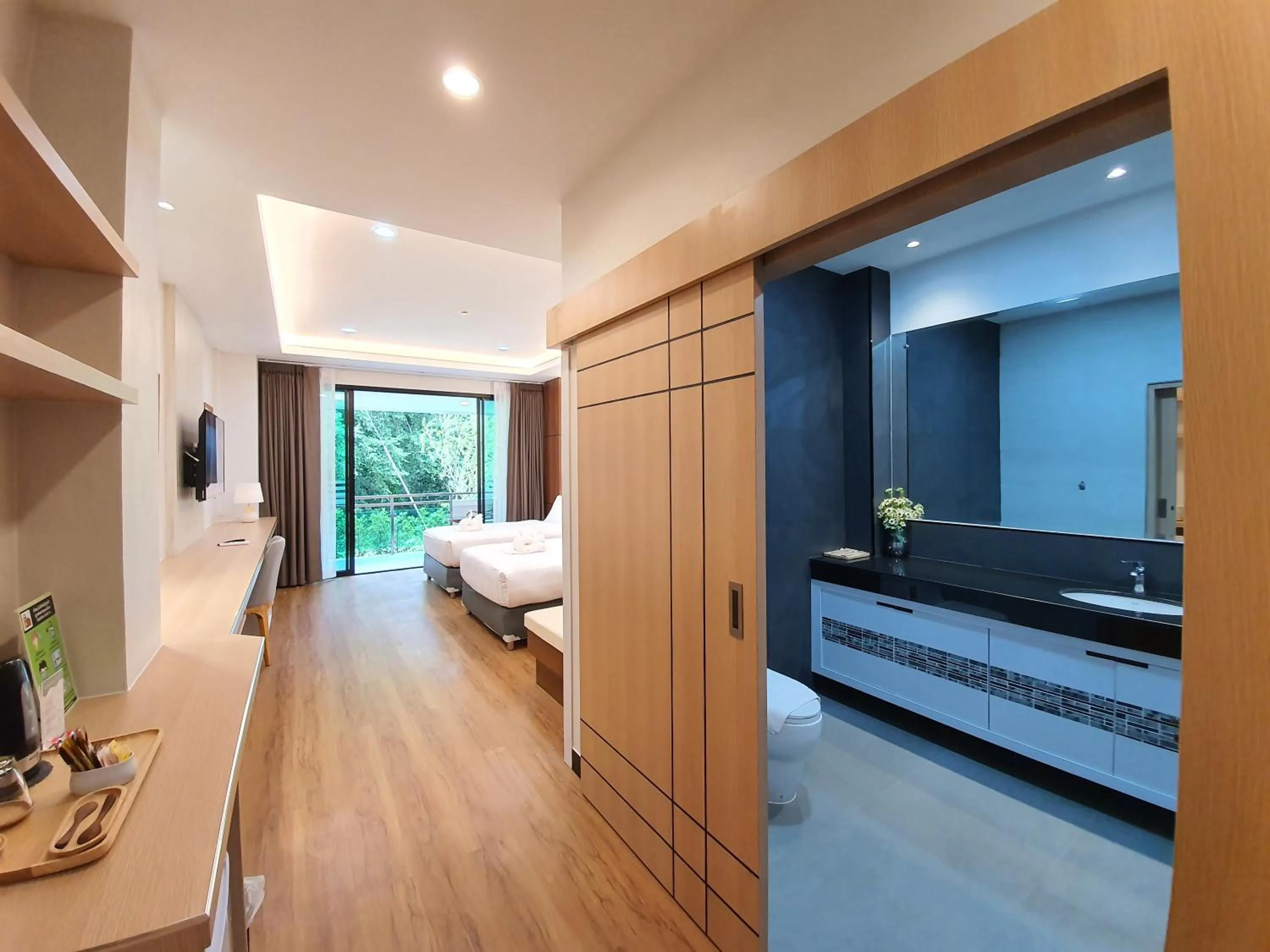 Bed in Soidao Good View Resort