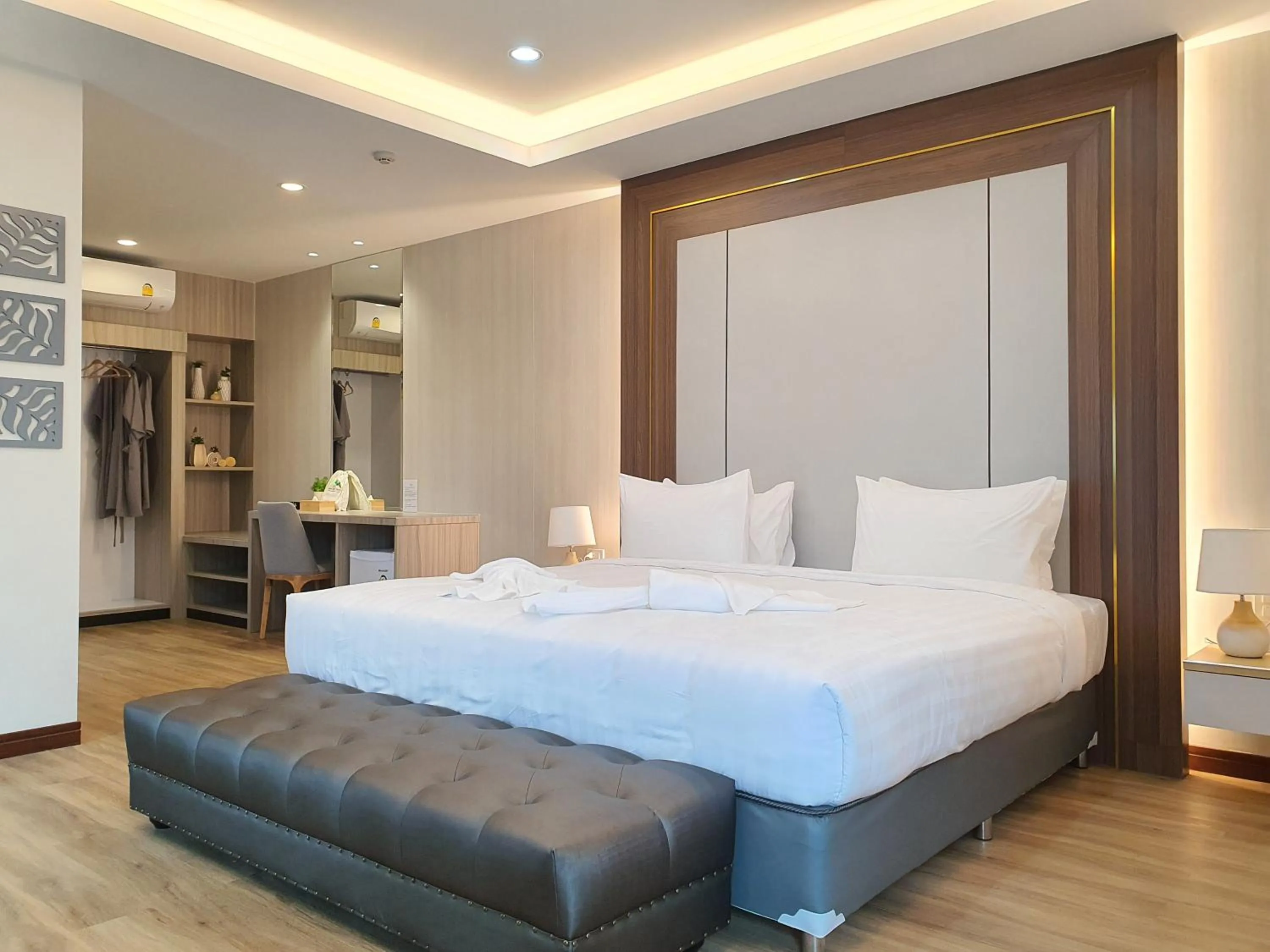 Bed in Soidao Good View Resort