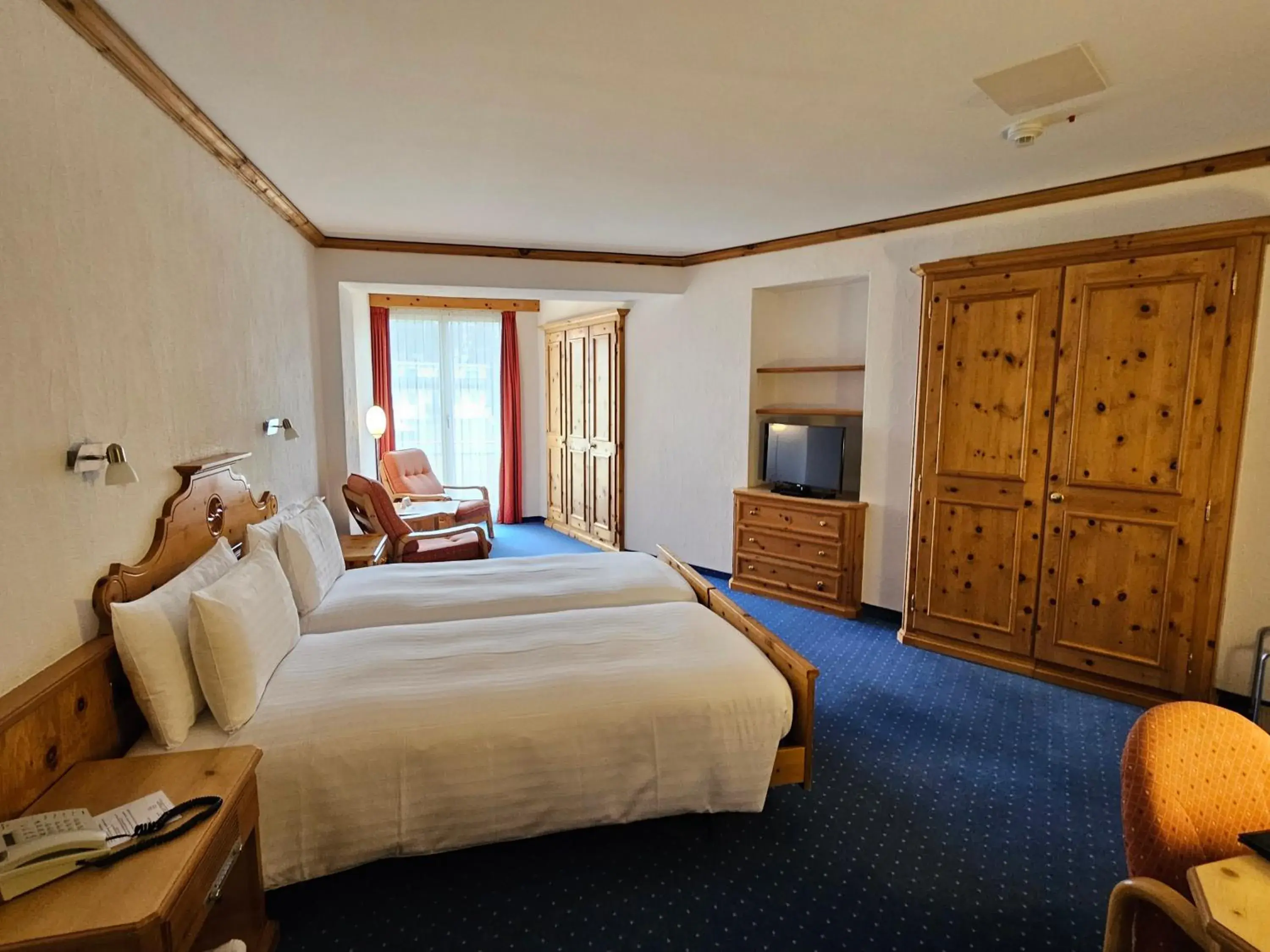 Twin Room - single occupancy in Hotel Schweizerhof Pontresina Twin Room - single occupancy in Hotel Schweizerhof Pontresina