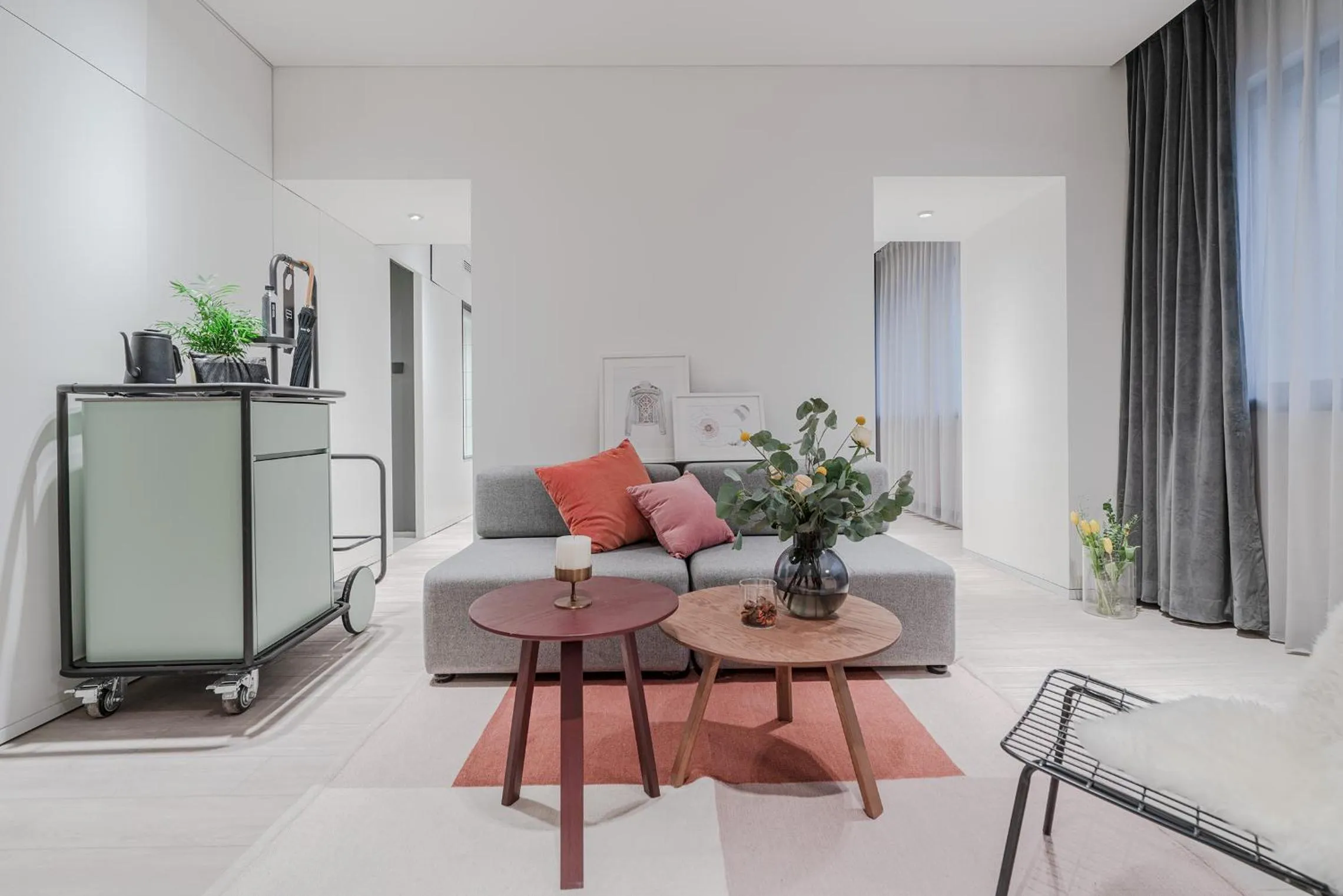 Living room in Stey Beijing Sanlitun Boutique Hotel