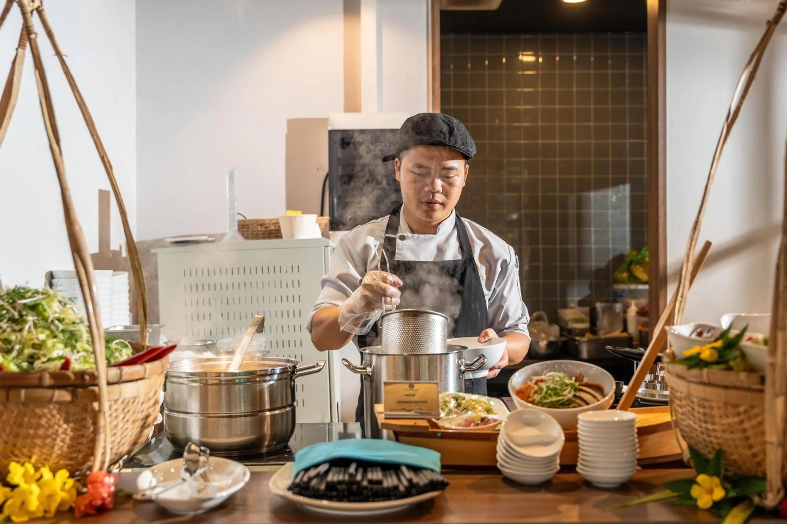 Breakfast in Andochine Villas Resort & Spa Phu Quoc - All Villas with Private Pool