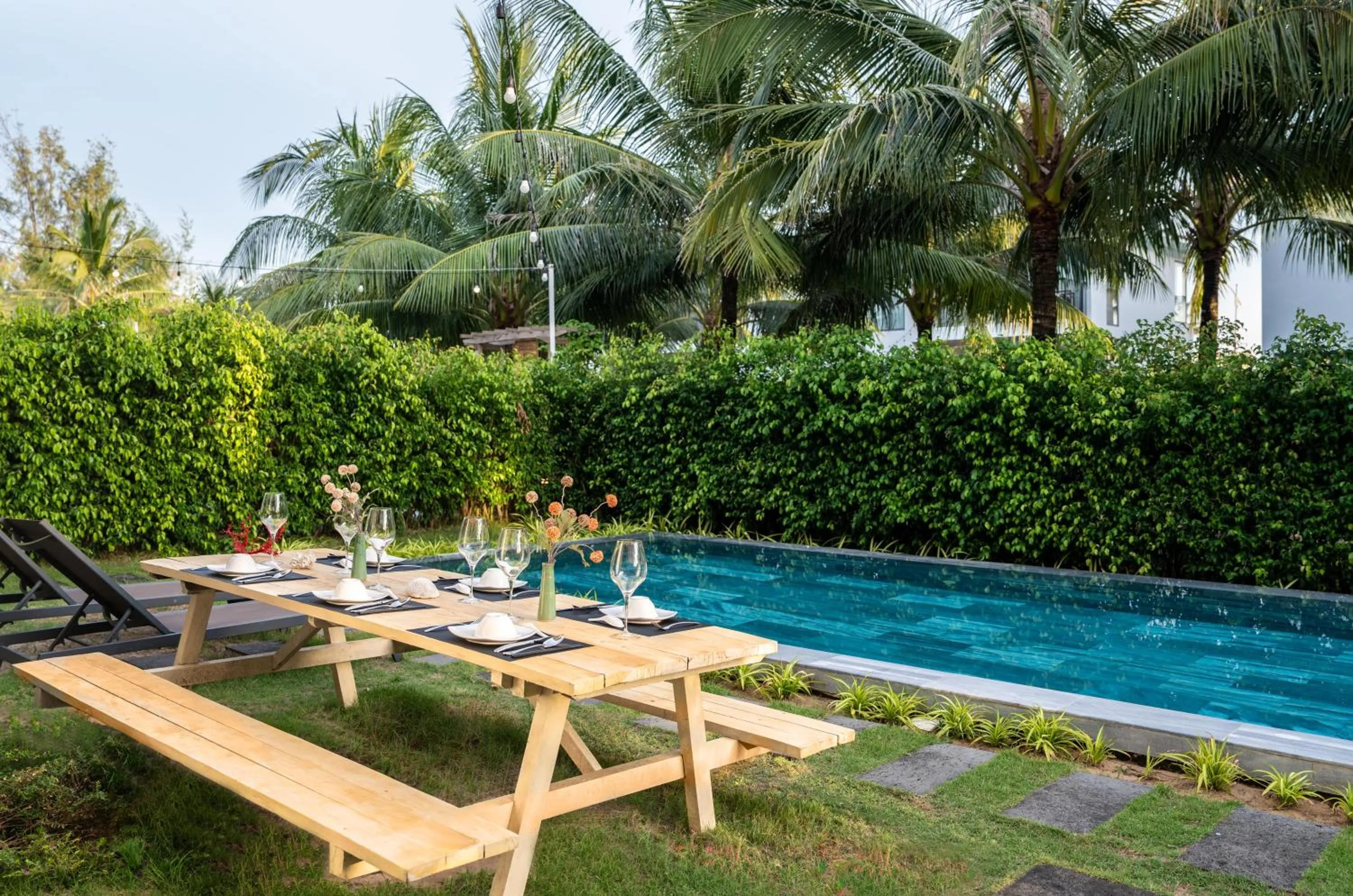 Garden in Andochine Villas Resort & Spa Phu Quoc - All Villas with Private Pool