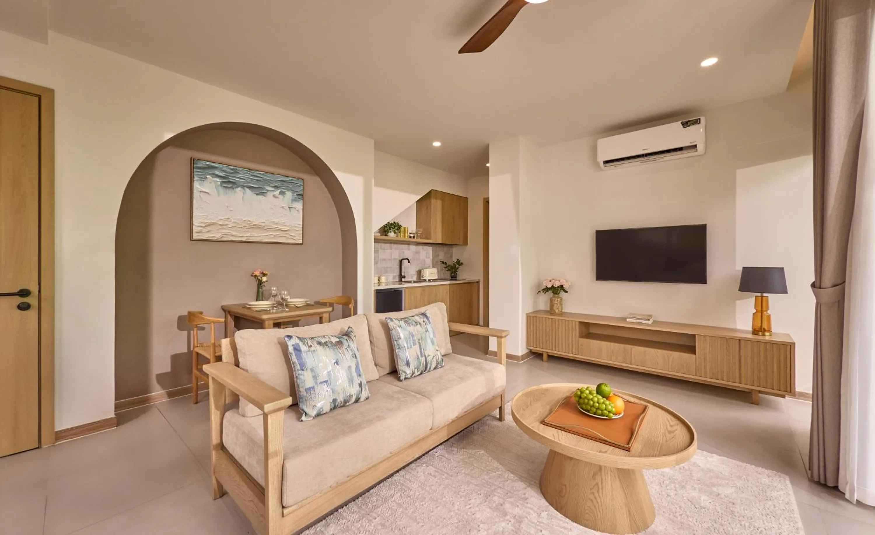 Living room in Andochine Villas Resort & Spa Phu Quoc - All Villas with Private Pool