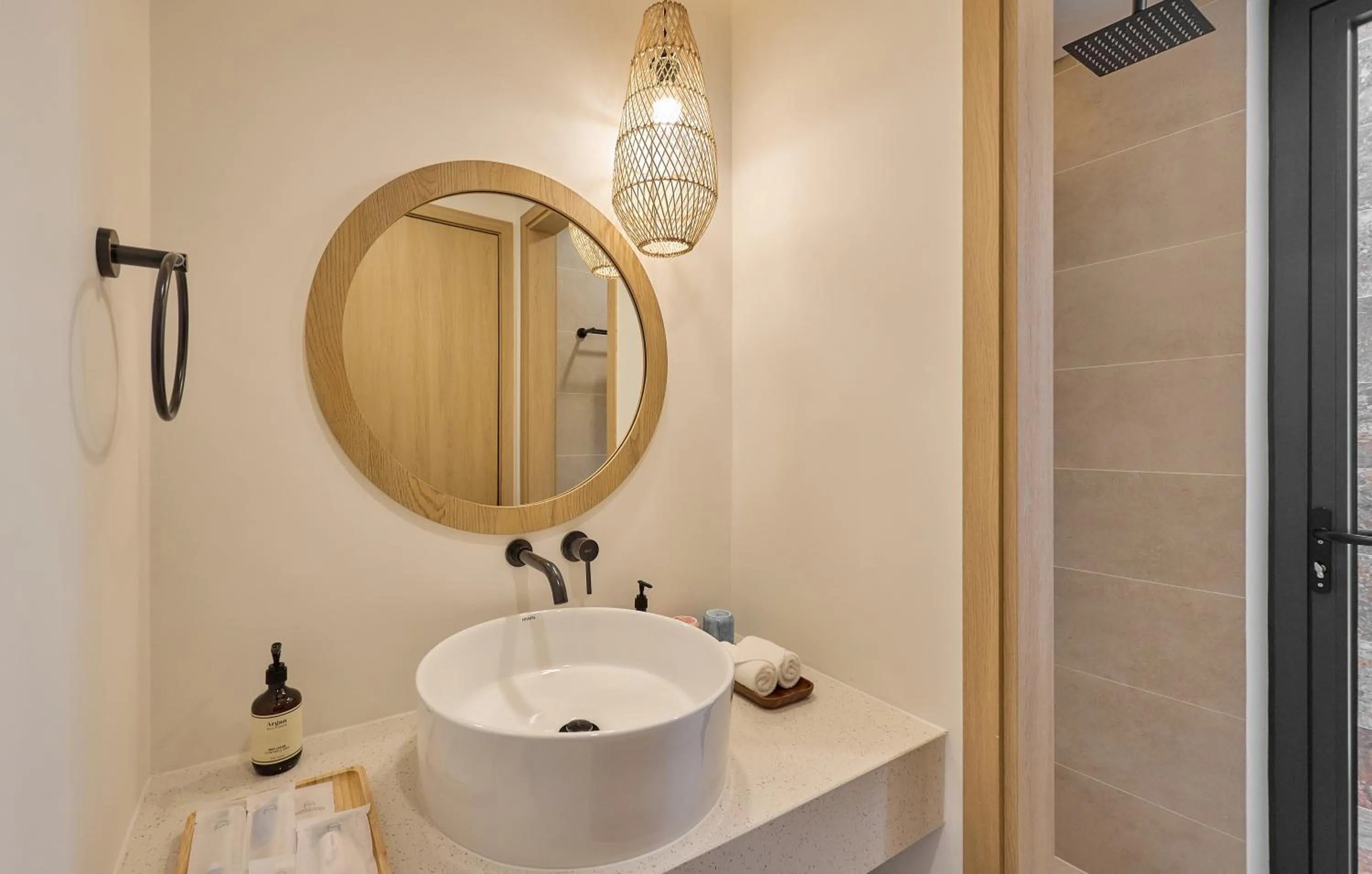 Shower in Andochine Villas Resort & Spa Phu Quoc - All Villas with Private Pool