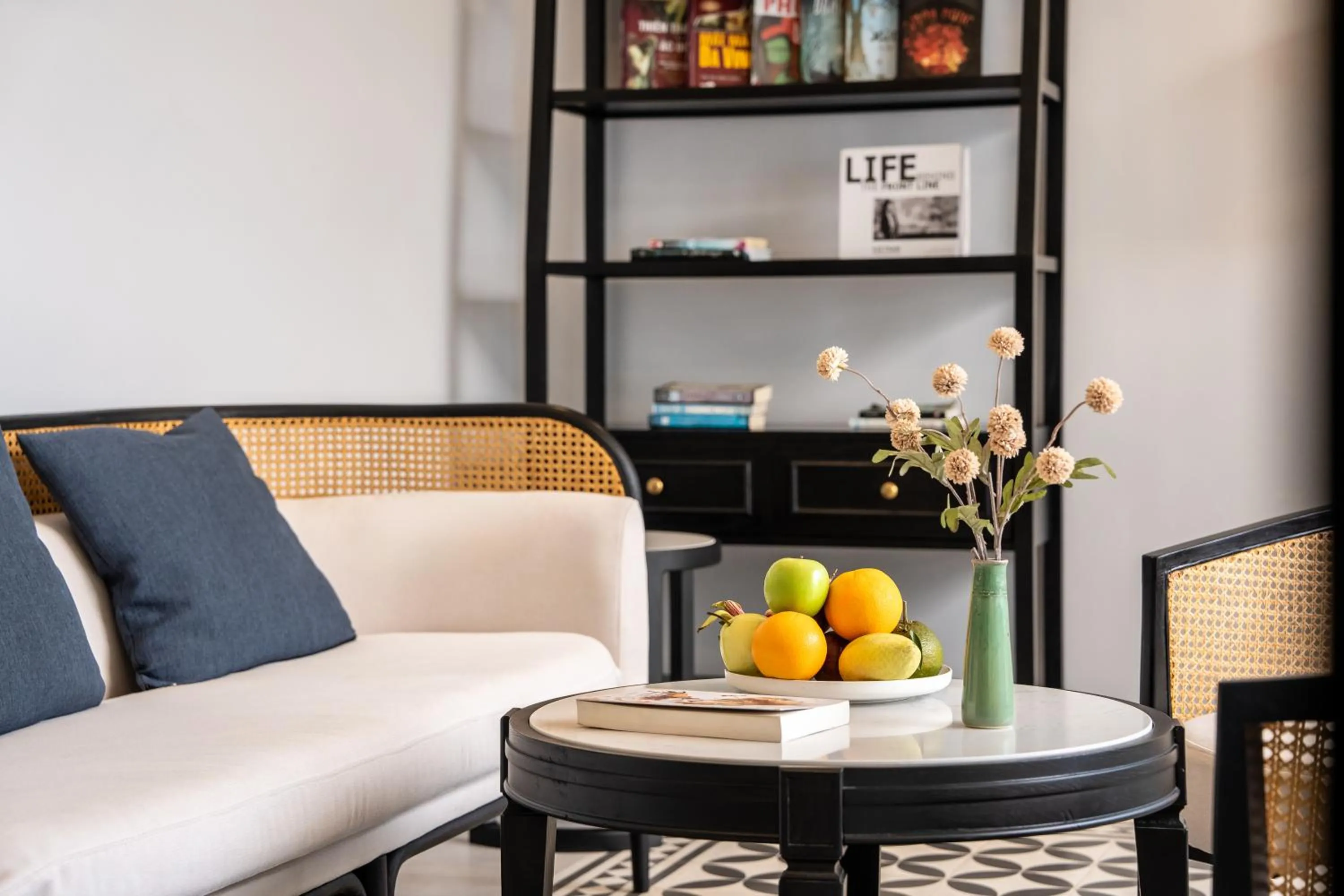 Living room in Andochine Villas Resort & Spa Phu Quoc - All Villas with Private Pool