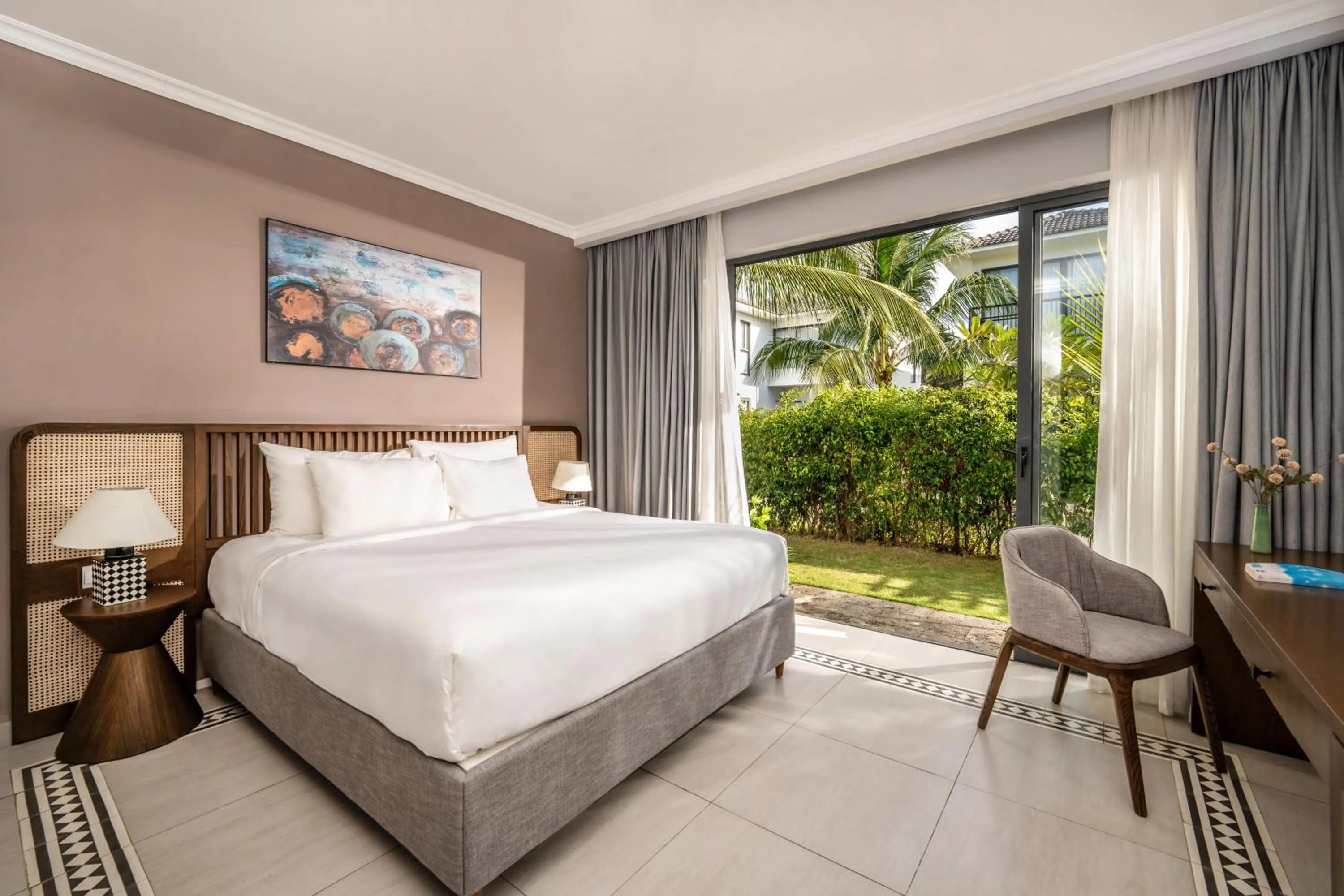 Bed in Andochine Villas Resort & Spa Phu Quoc - All Villas with Private Pool