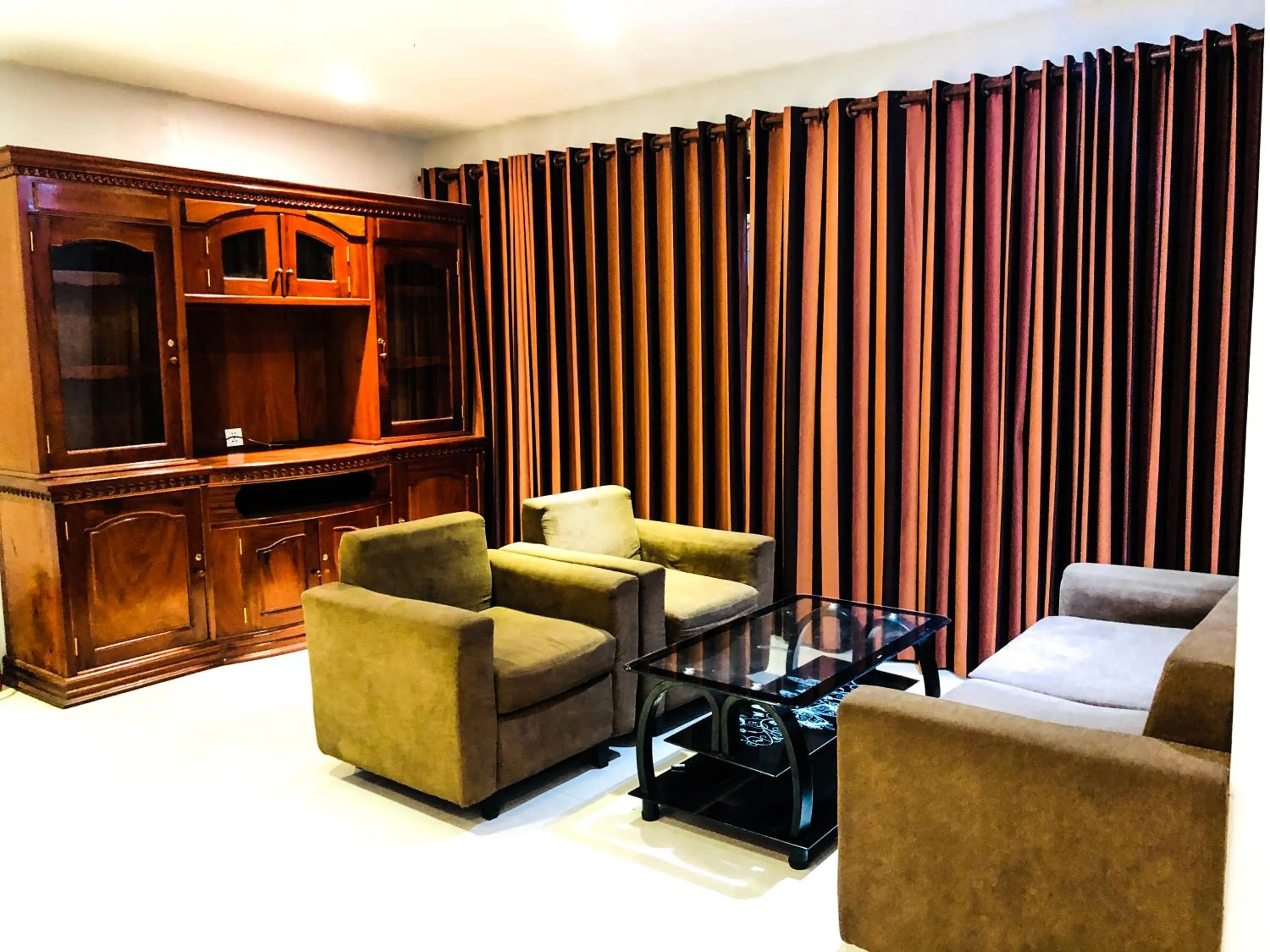 Living room in Saline Residence