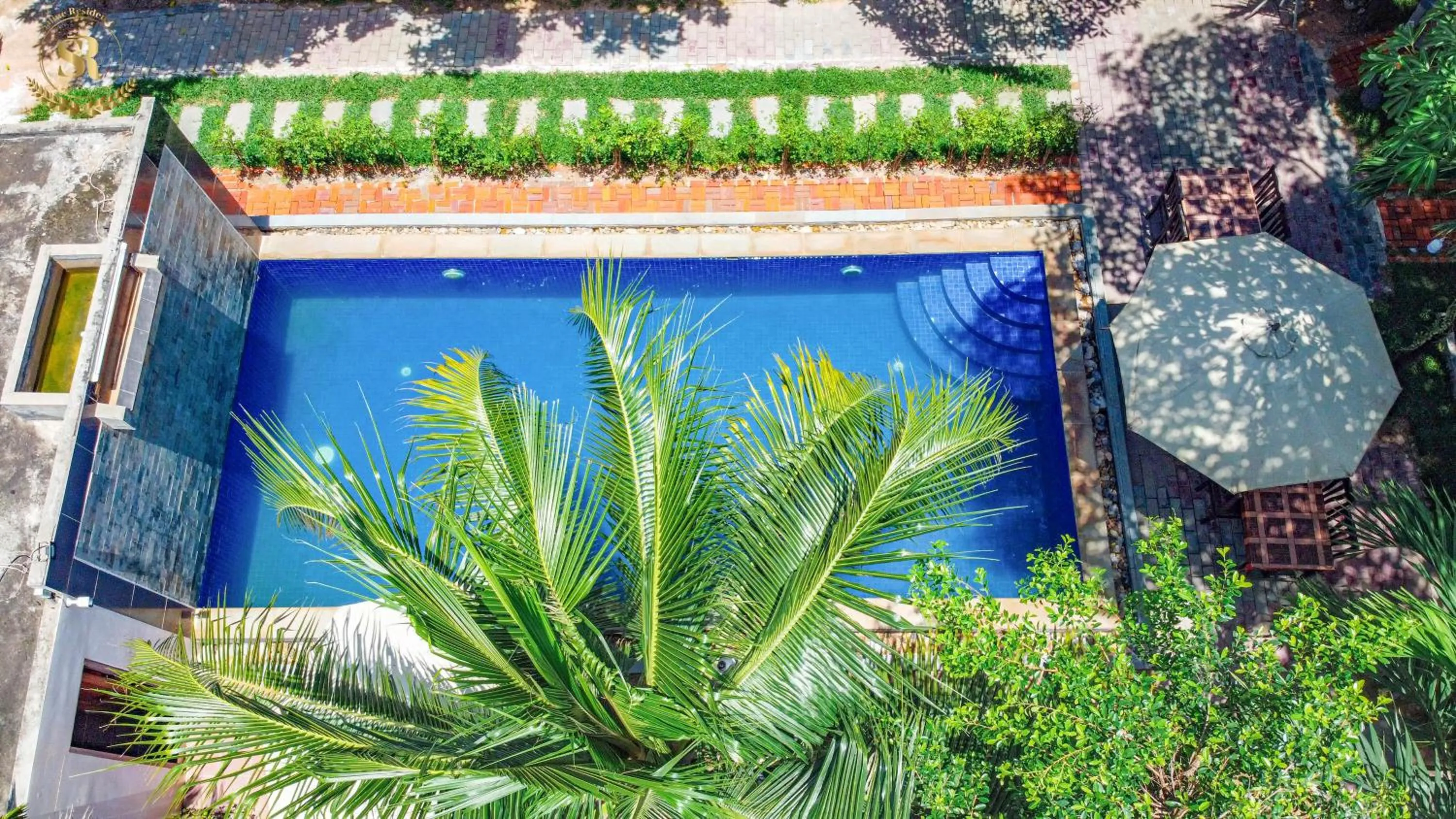 Swimming pool in Saline Residence