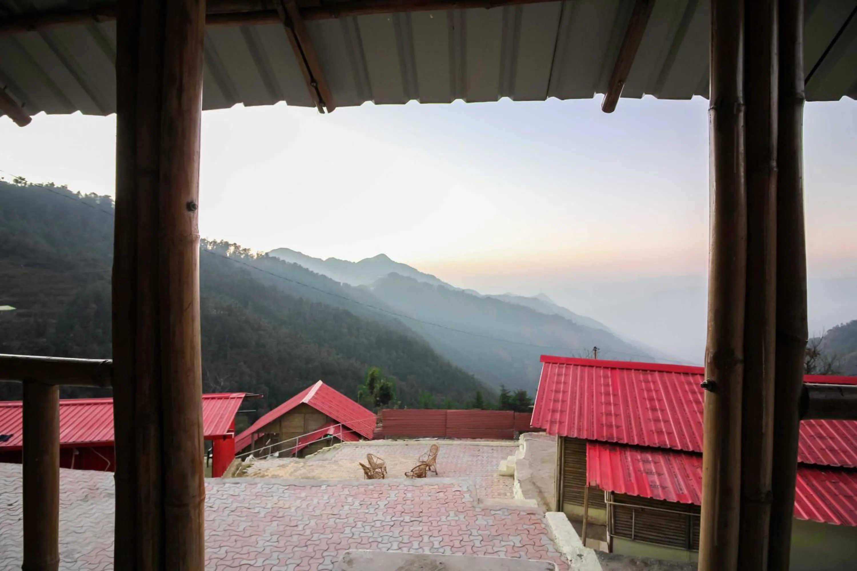 Mountain view in Glamwood Resort Dhanaulti, Ranked 1 in Dhanaulti