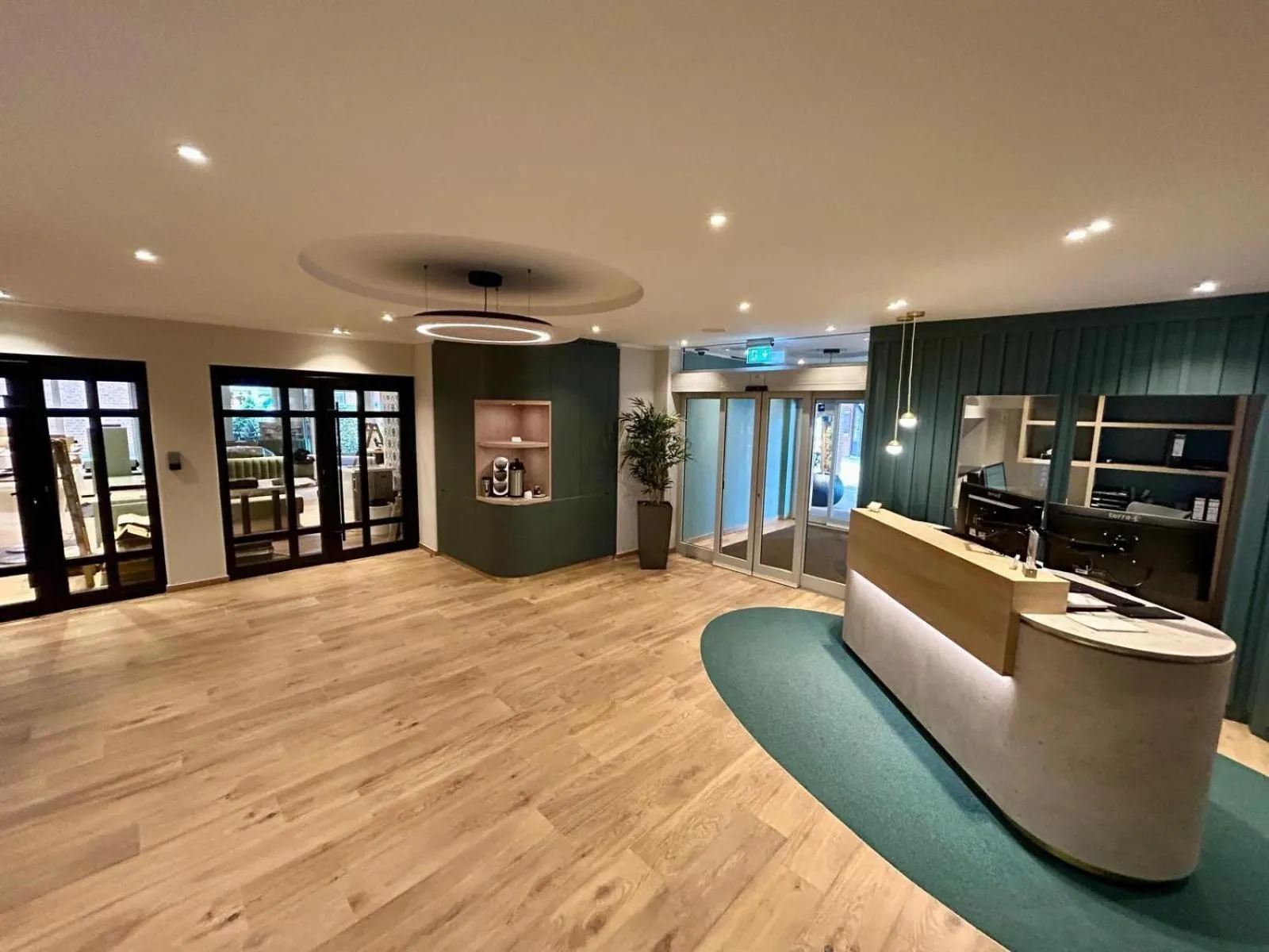 Lobby or reception in Hotel Am Markt Nordenham