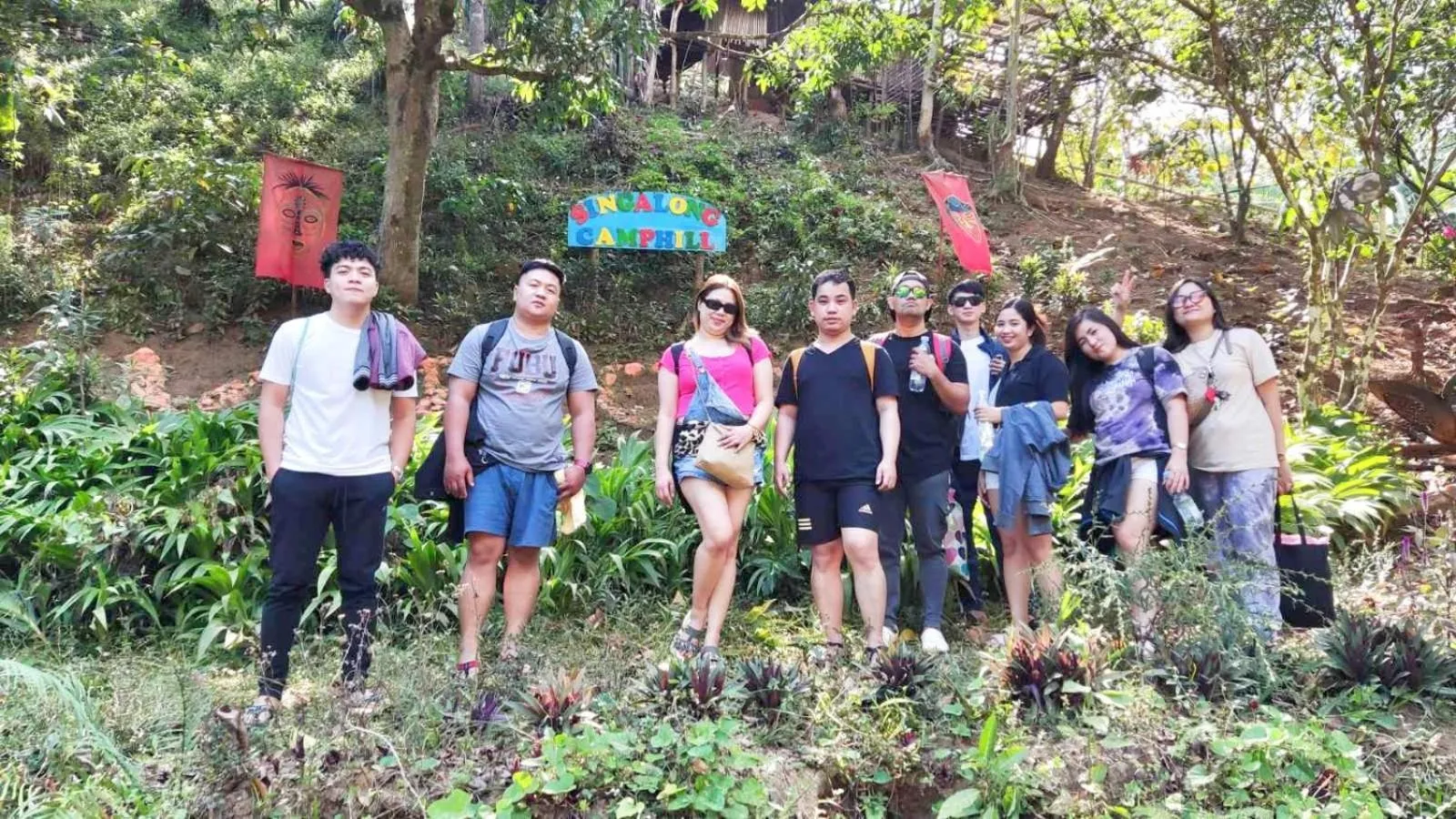 Raw Camping at Camping Paradise Singalong Mountain Garden