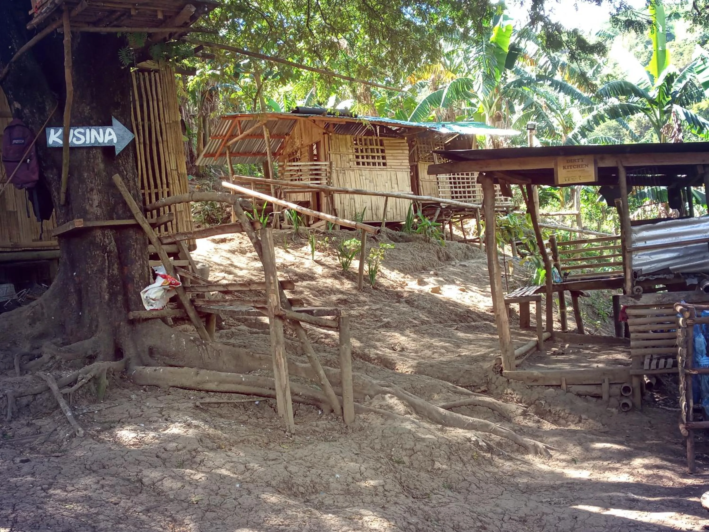 Raw Camping at Camping Paradise Singalong Mountain Garden