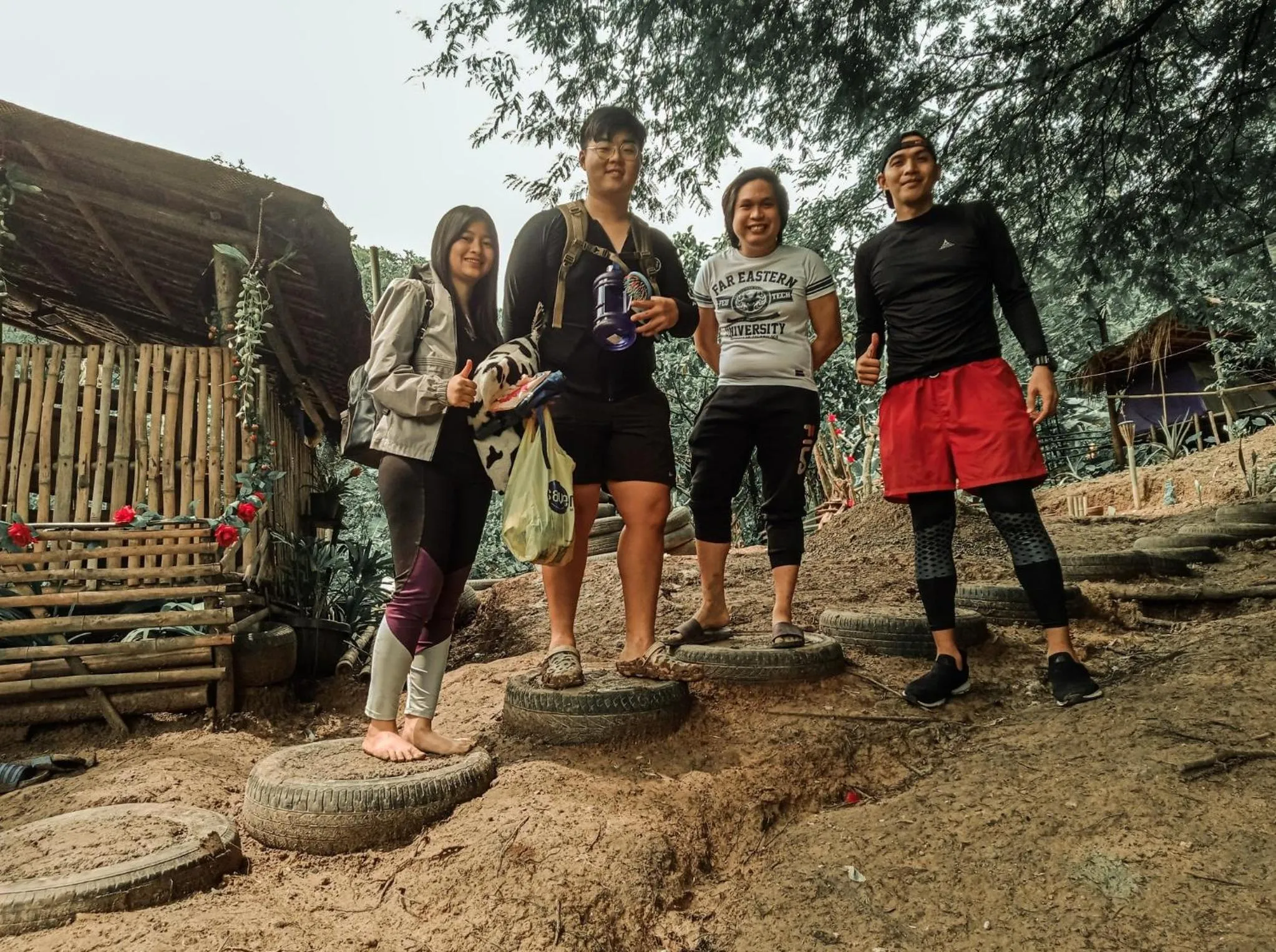 Raw Camping at Camping Paradise Singalong Mountain Garden