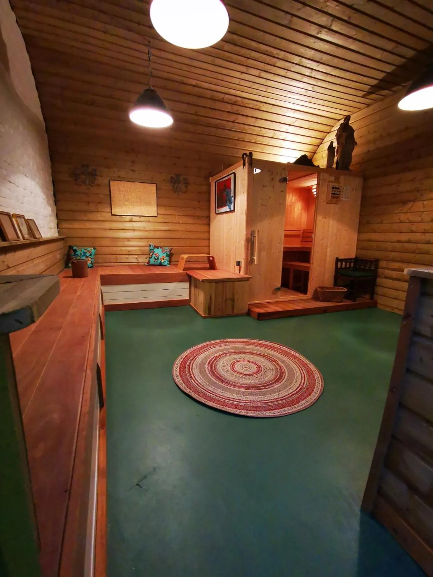 Sauna in JARDIN D'HIVER CASSEL Suite de 70 m2