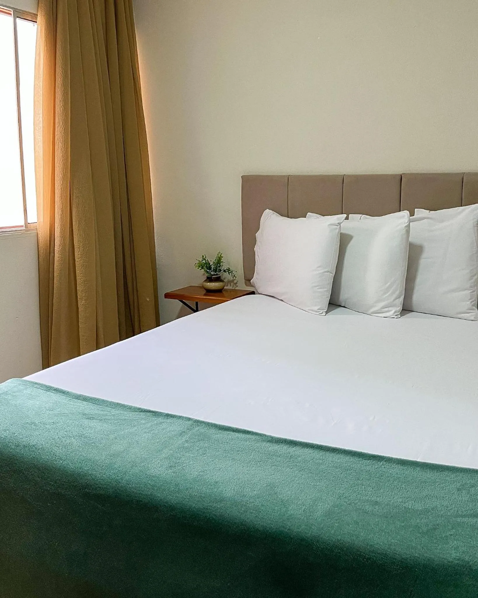 Bed in Pousada Entre Folhas