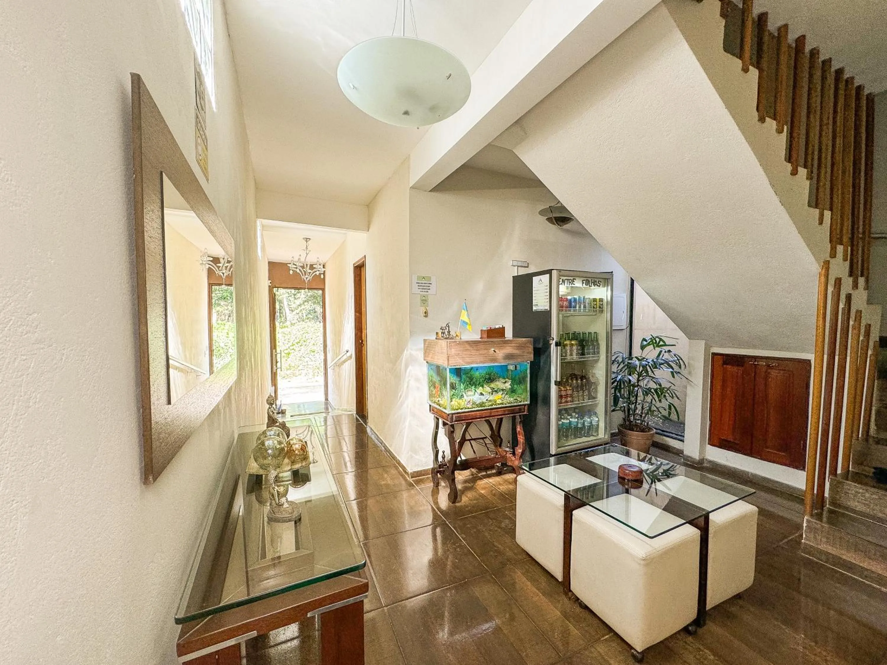 Lobby or reception in Pousada Entre Folhas