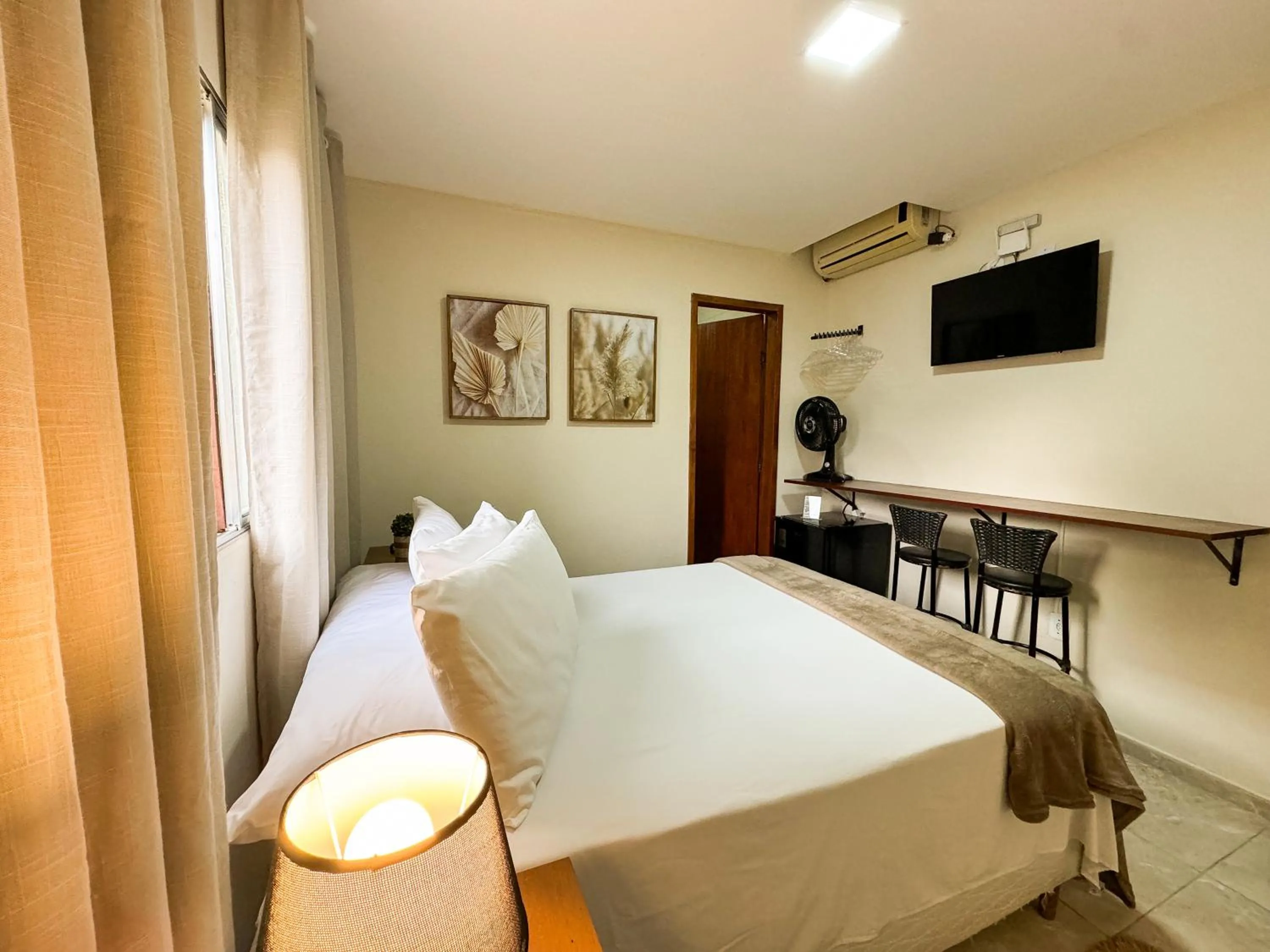 Bed in Pousada Entre Folhas