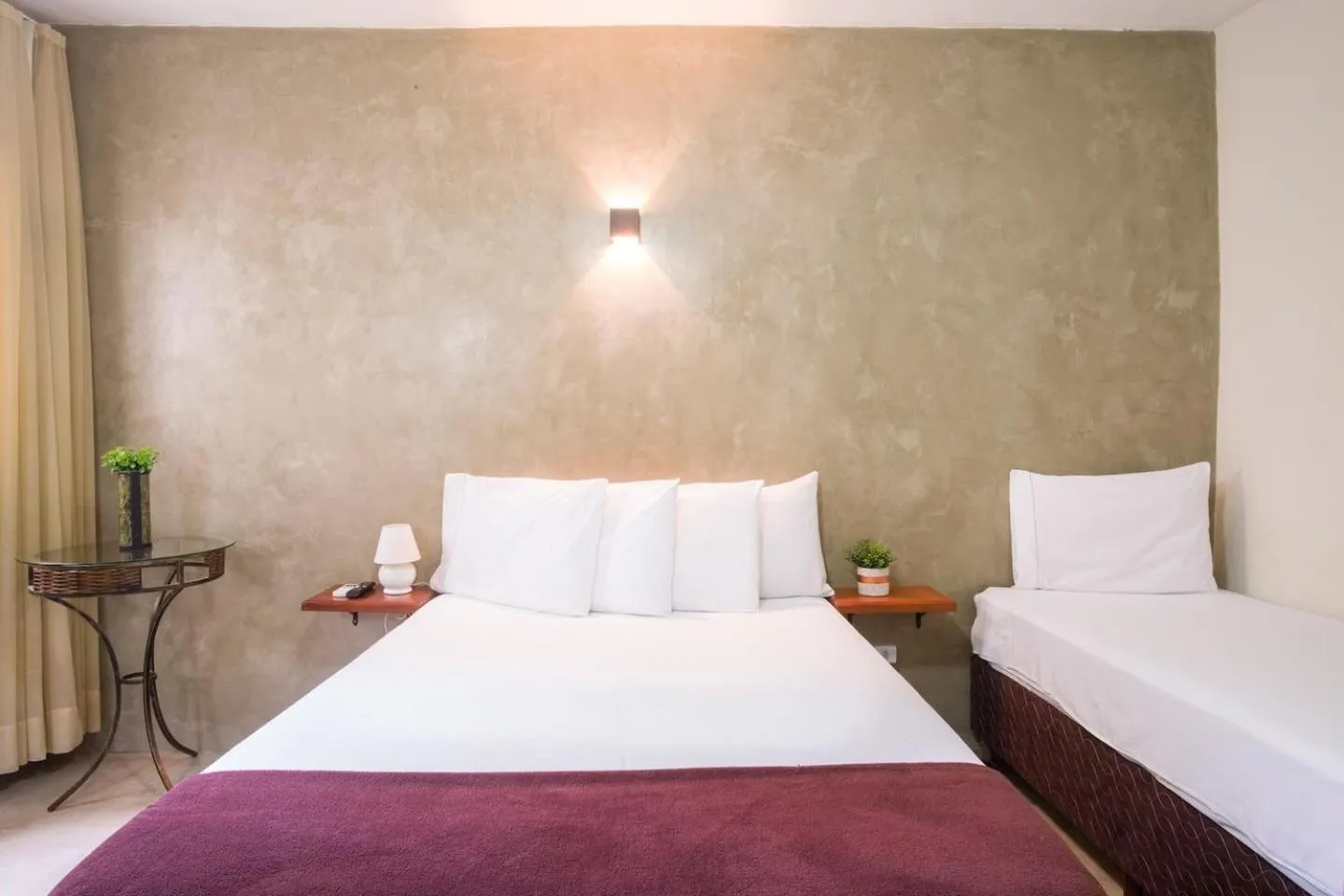 Bed in Pousada Entre Folhas