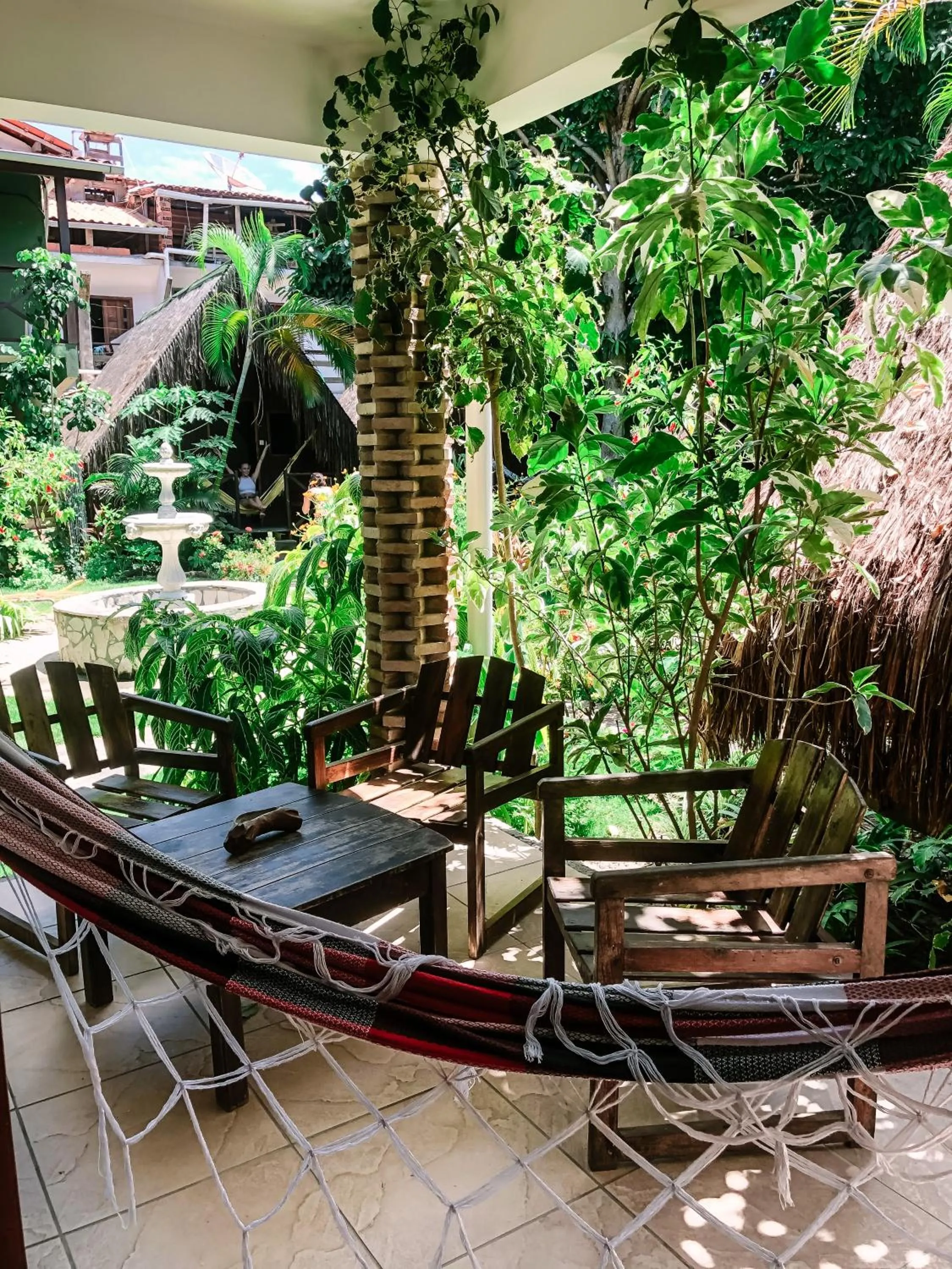 Patio in Chez Max Pousada