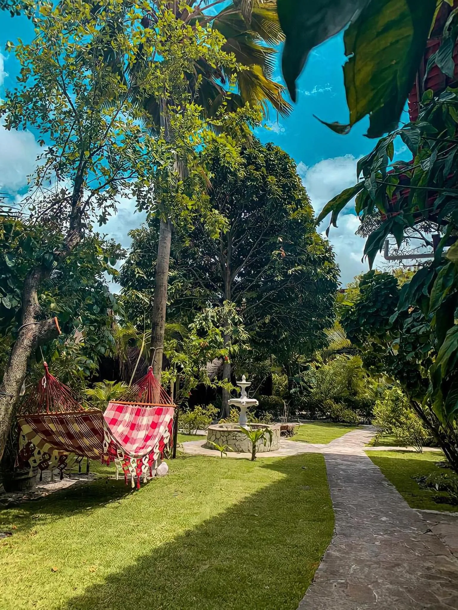 Garden in Chez Max Pousada