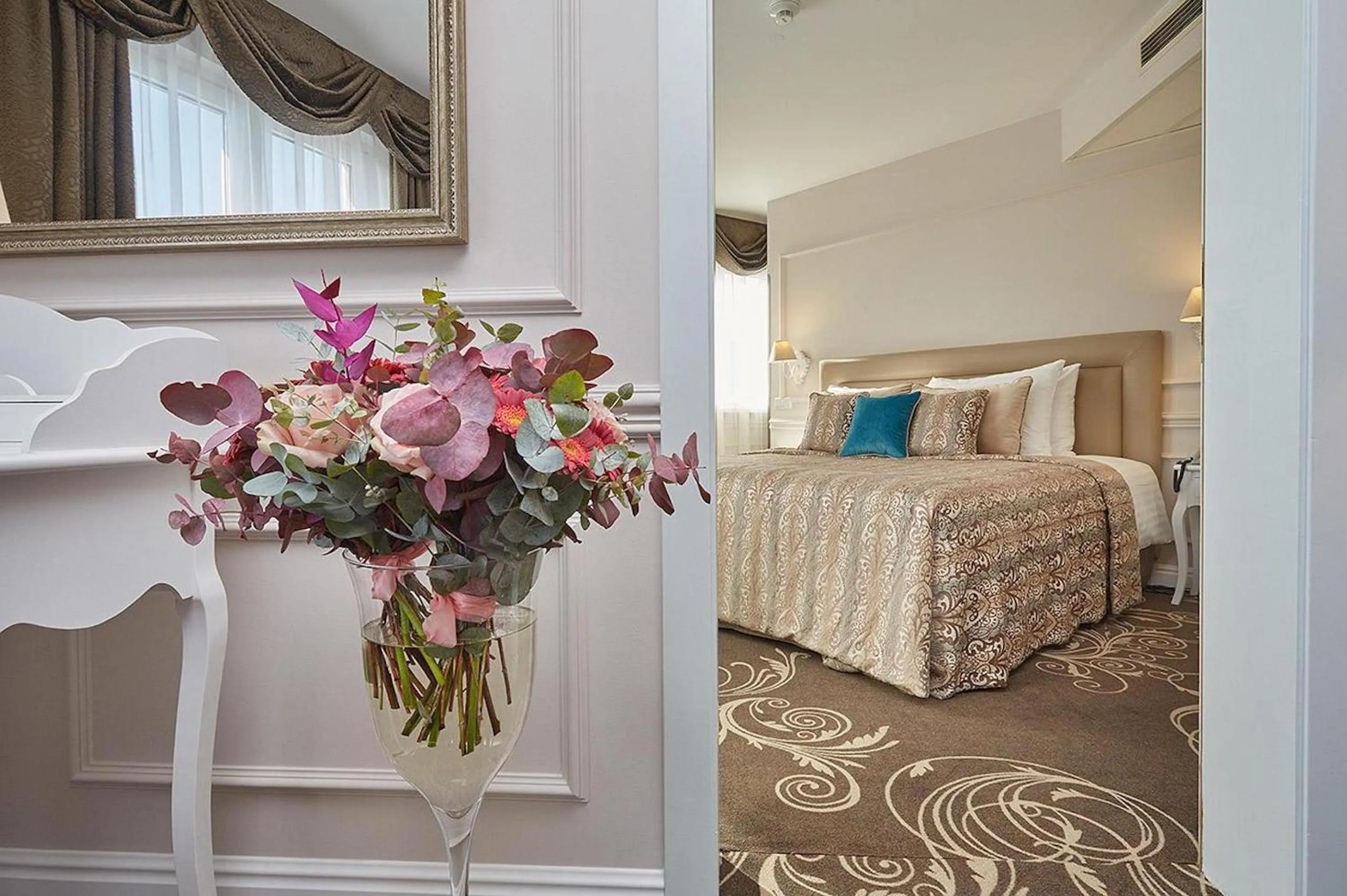 Photo of the whole room, Bed in Don Giovanni Hotel Prague - Great Hotels of The World