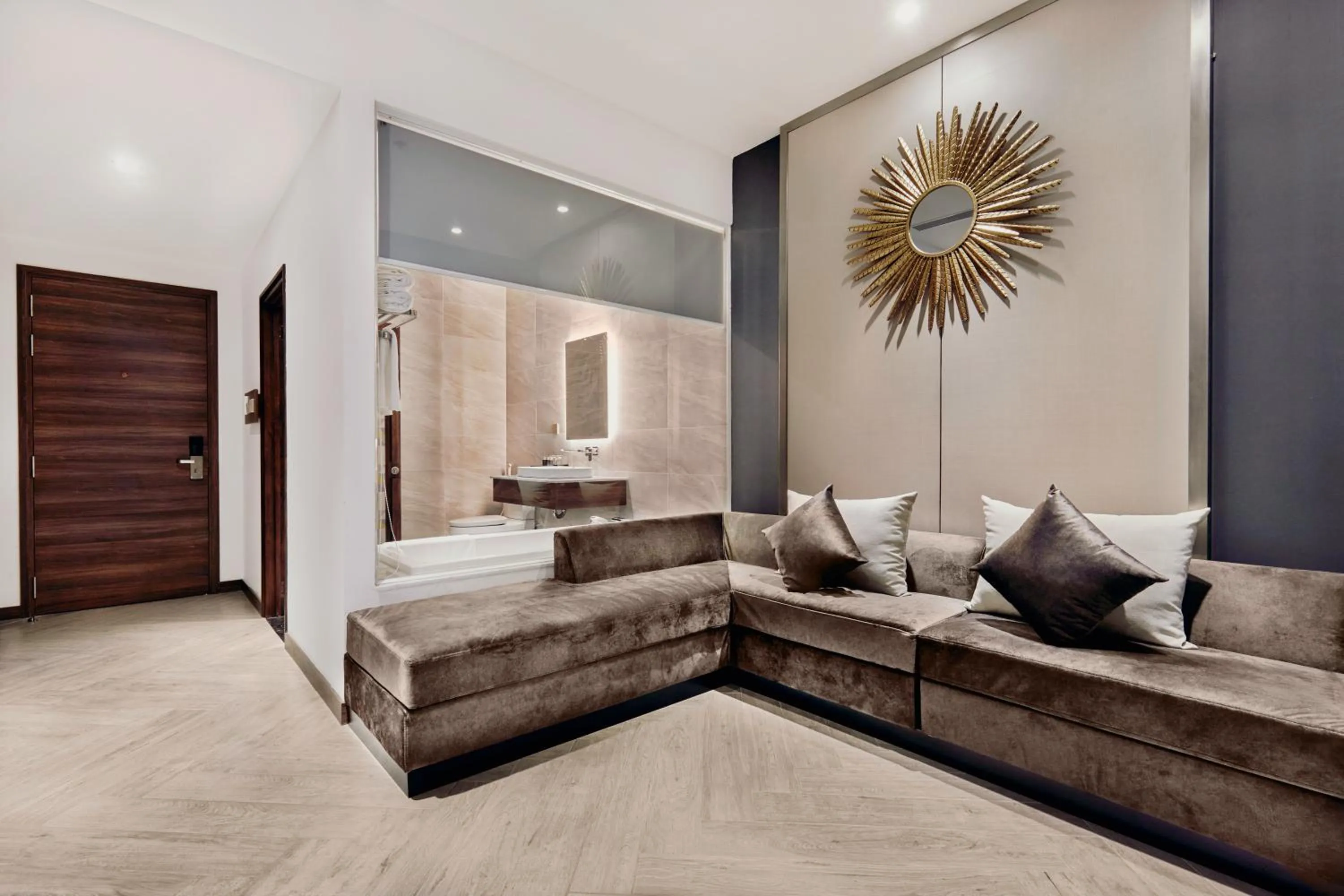 Bed in CHAU KHUONG HOTEL