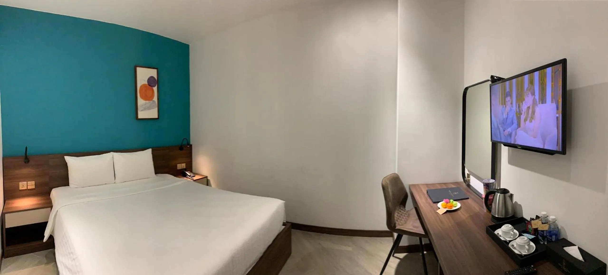 Bed in CHAU KHUONG HOTEL