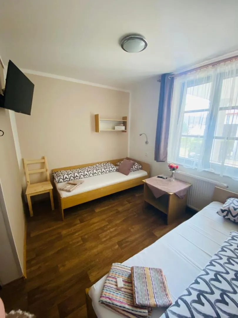 Bed in Hotel Pod Zámkem