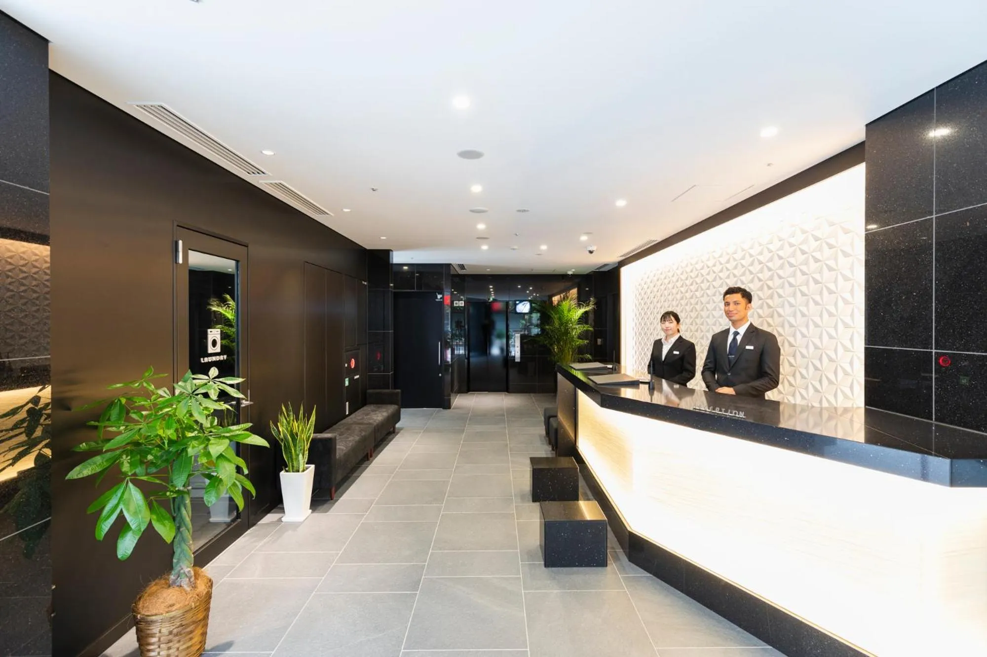 Lobby or reception in HOTEL ASYL TOKYO KAMATA